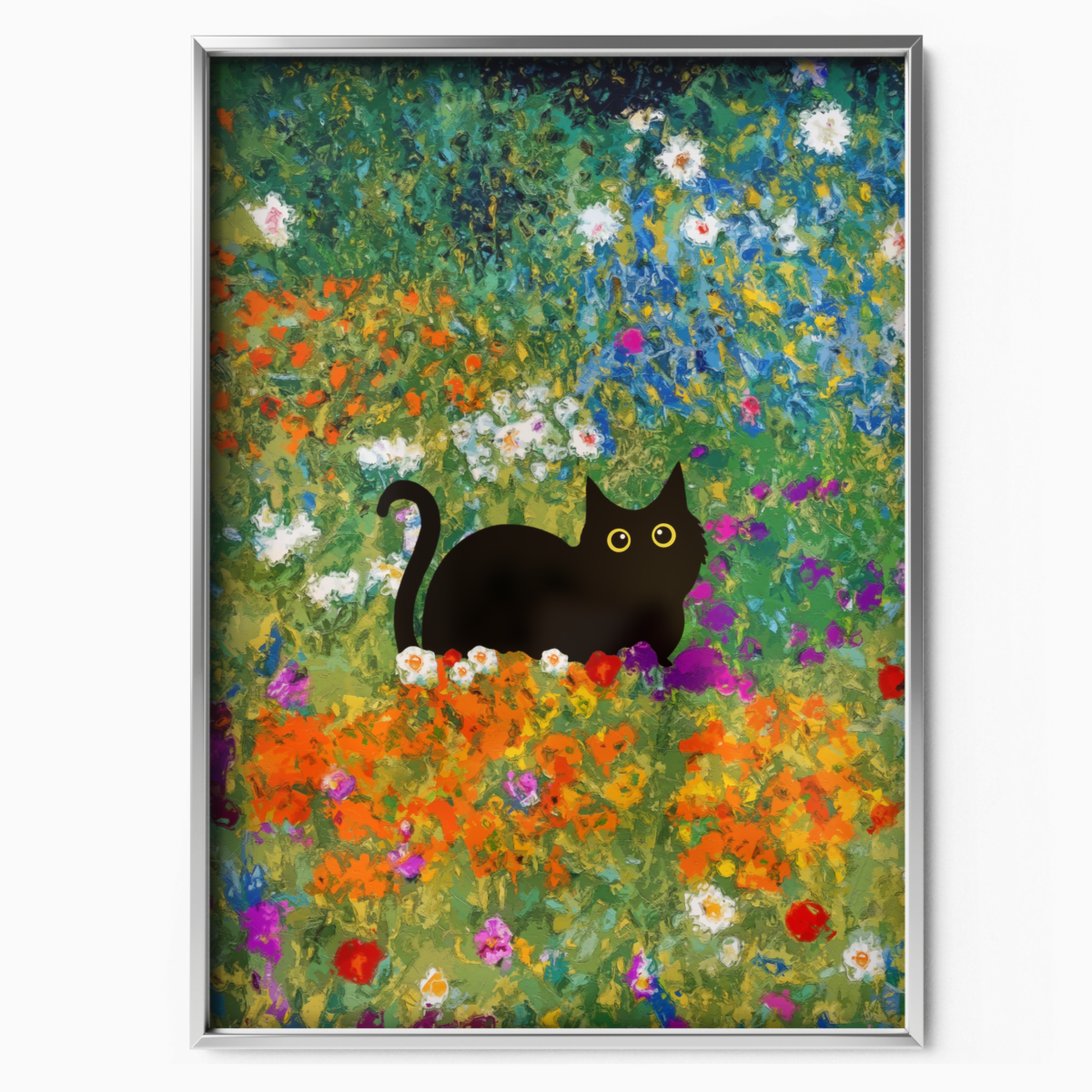 Klimt Cat Garden 1 3