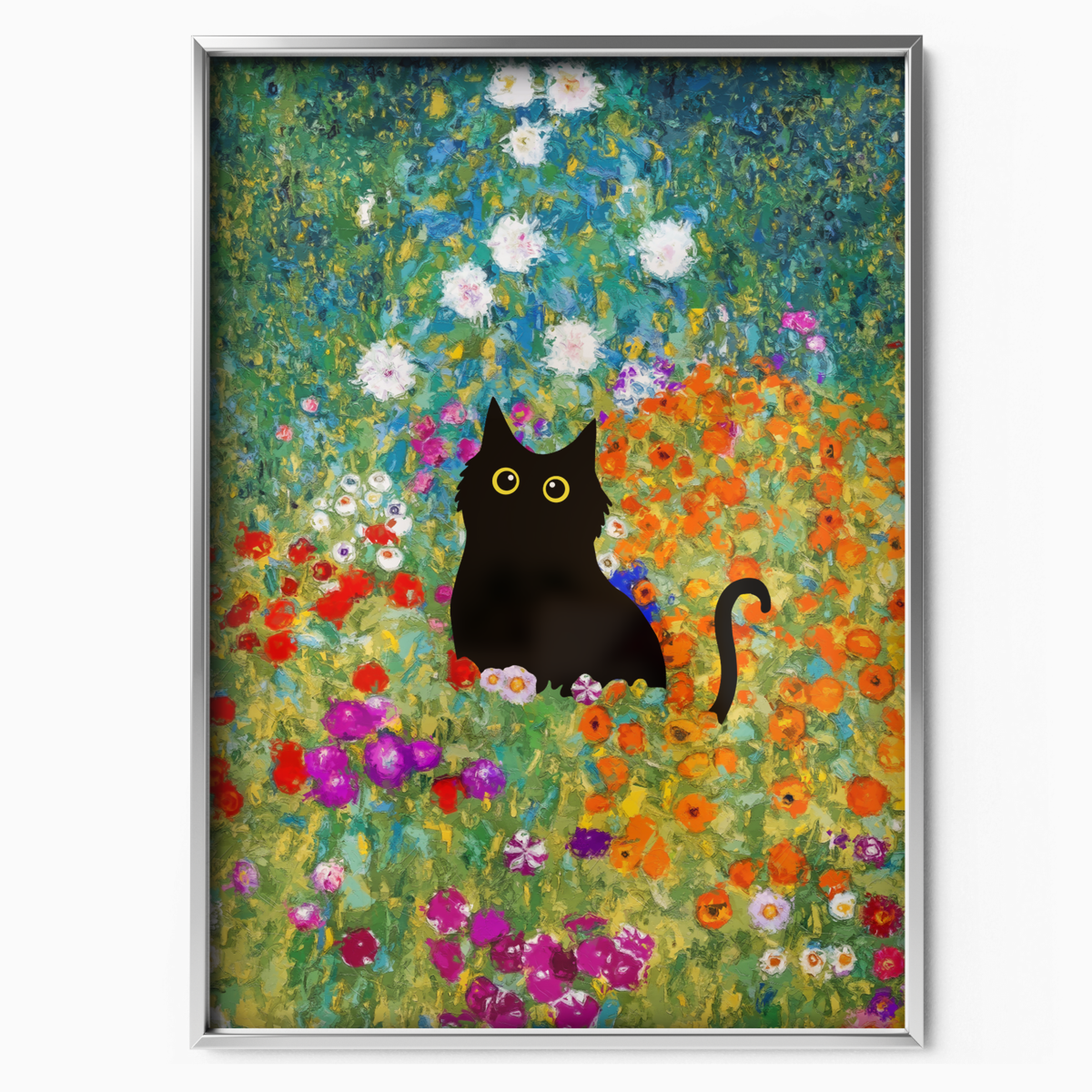 Klimt Cat Garden 3 3