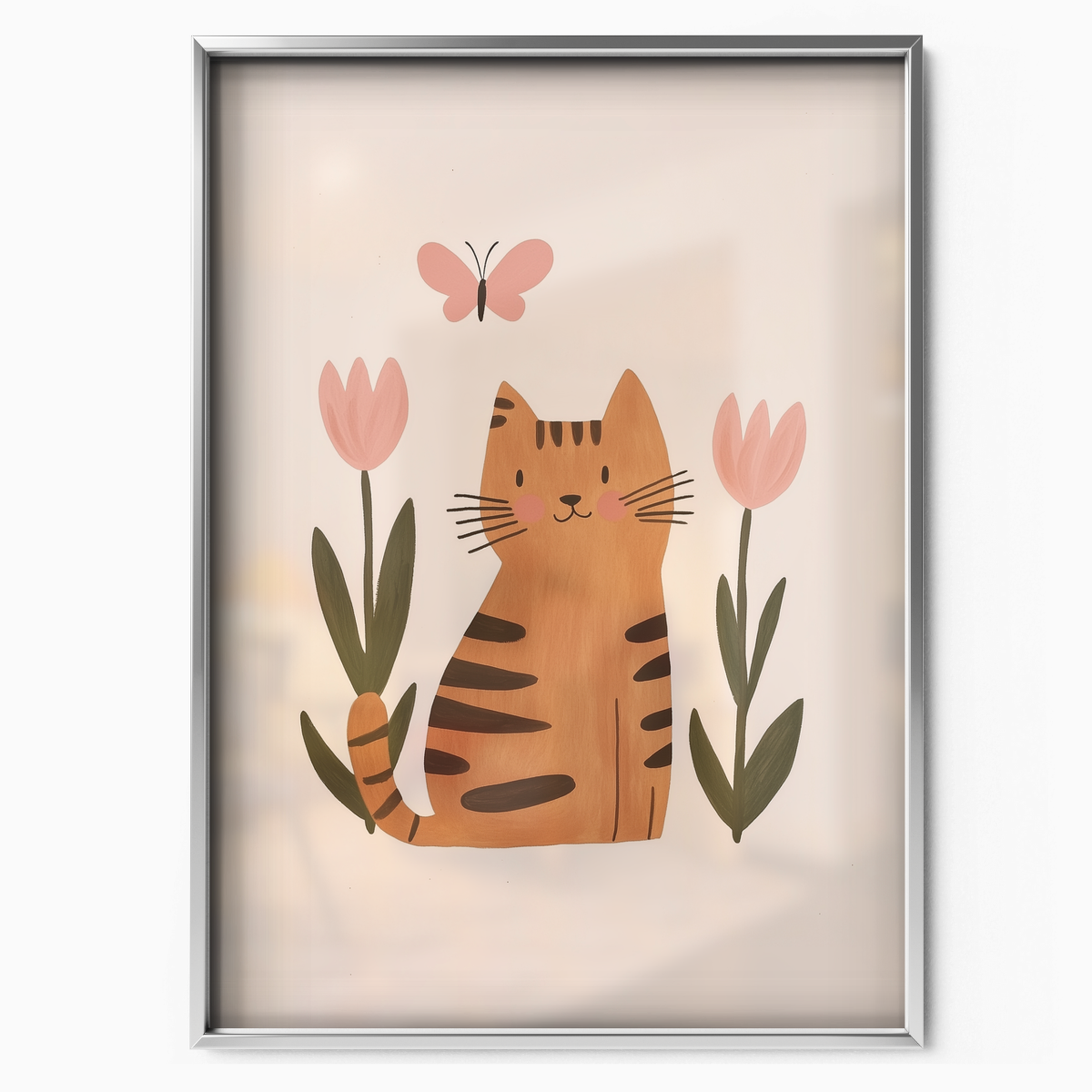 Pop Cat Butterfly Garden