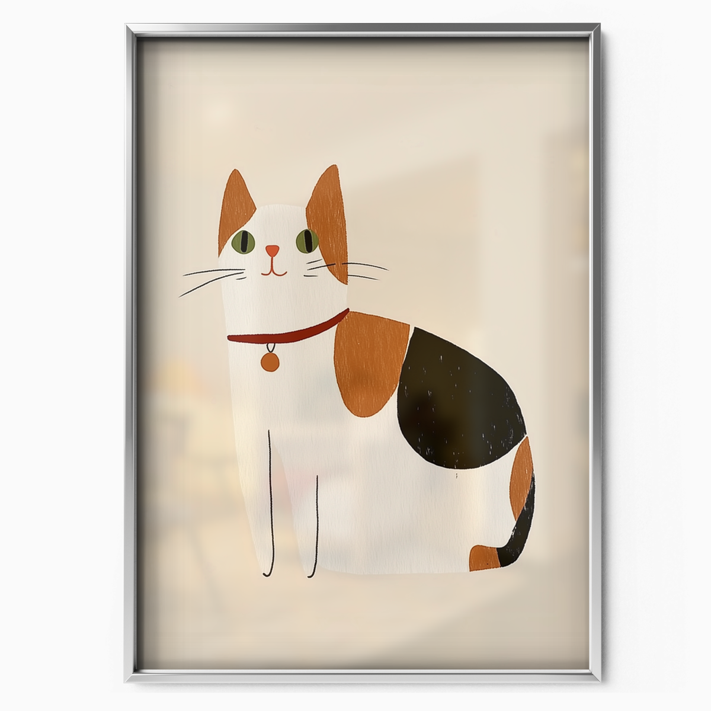 Pop Cat Pendant Charm