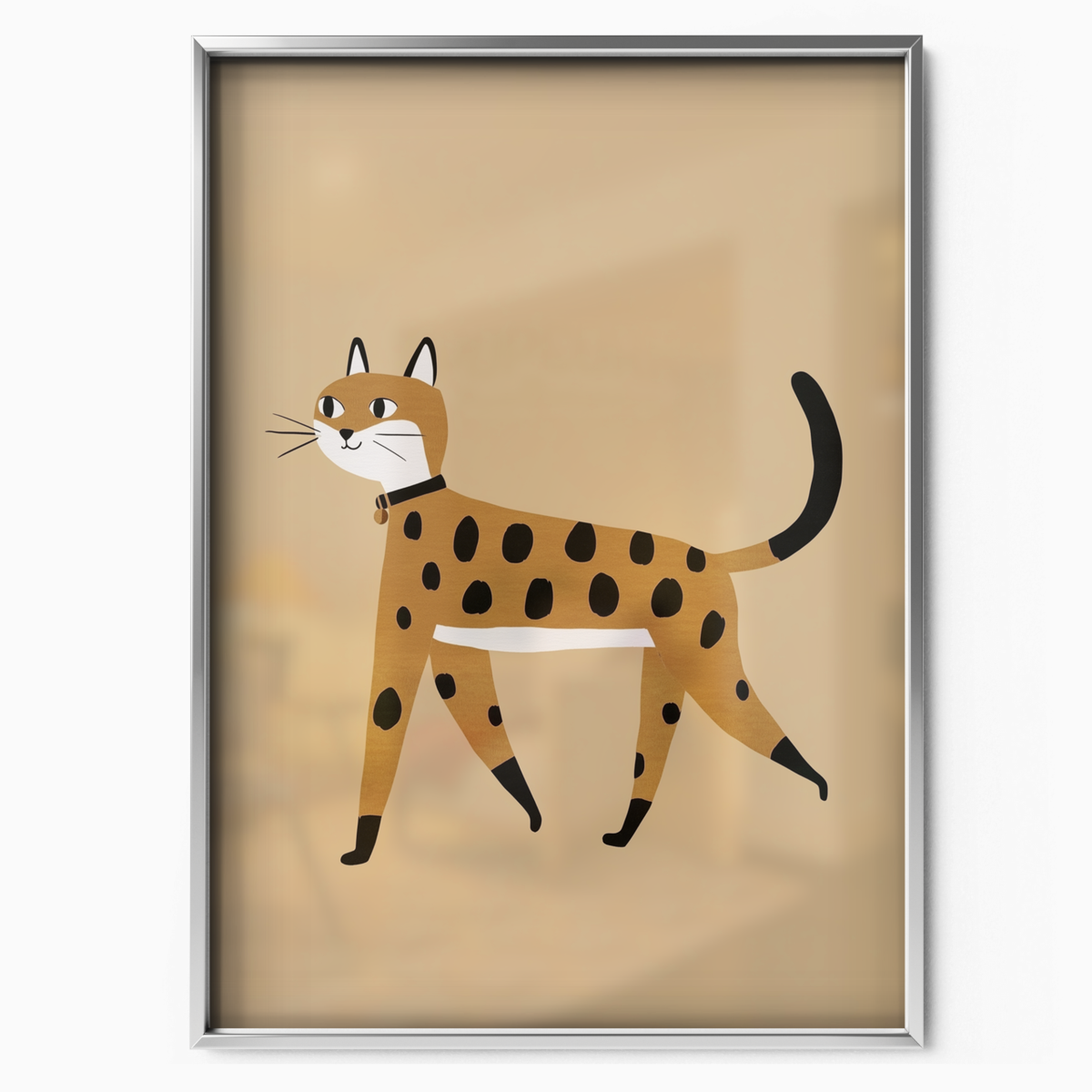 Pop Cat Spotted Walk