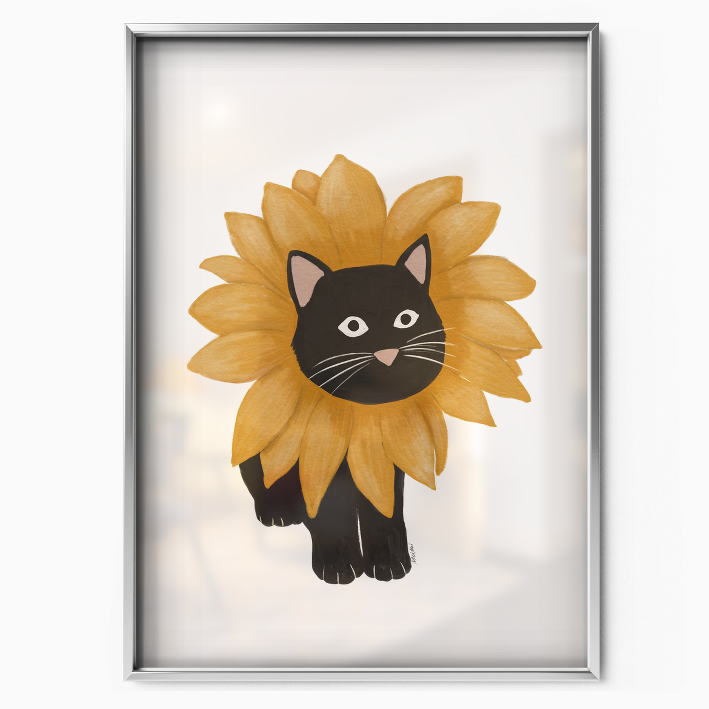 Sunflower Cat