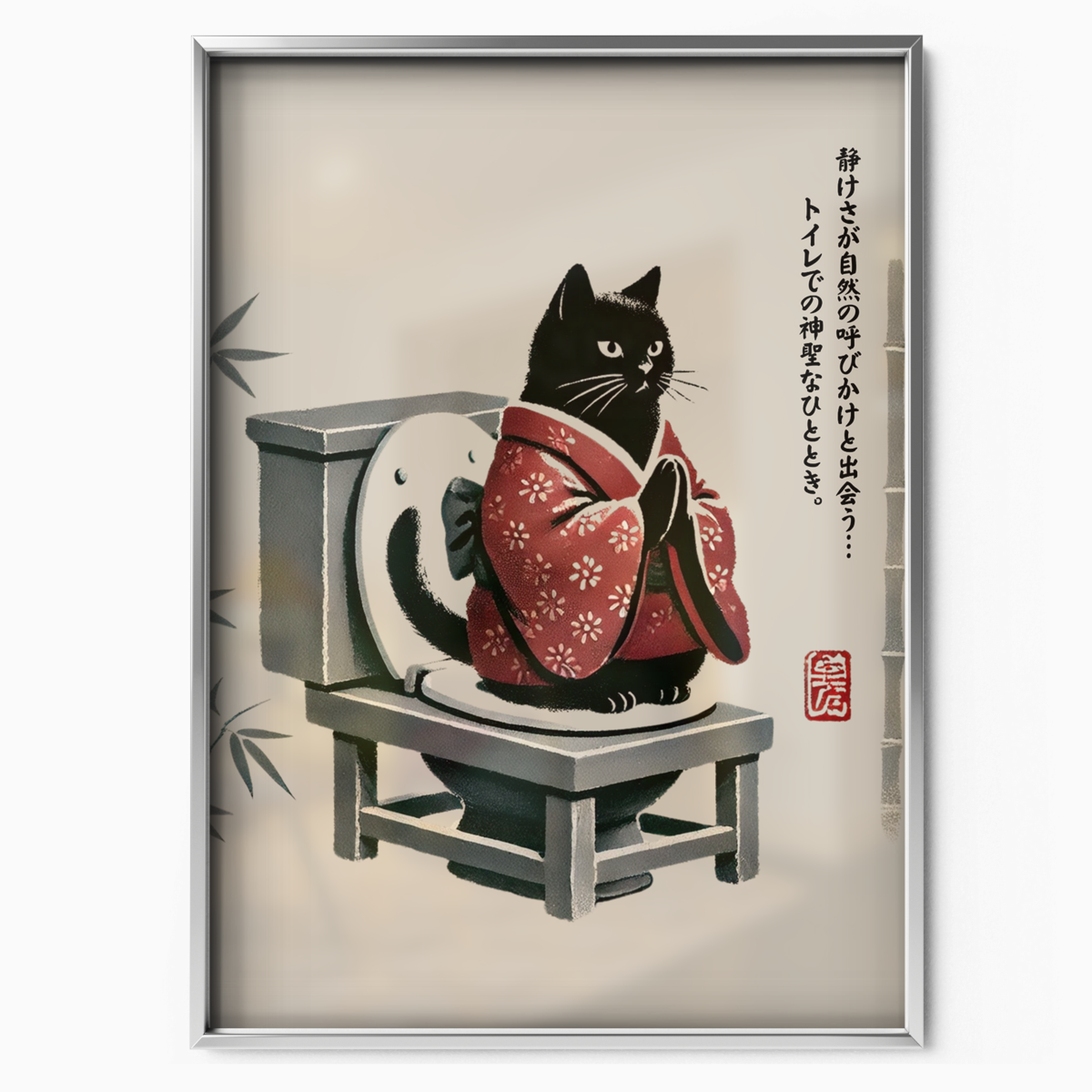 Zen Cat Kimono Seat