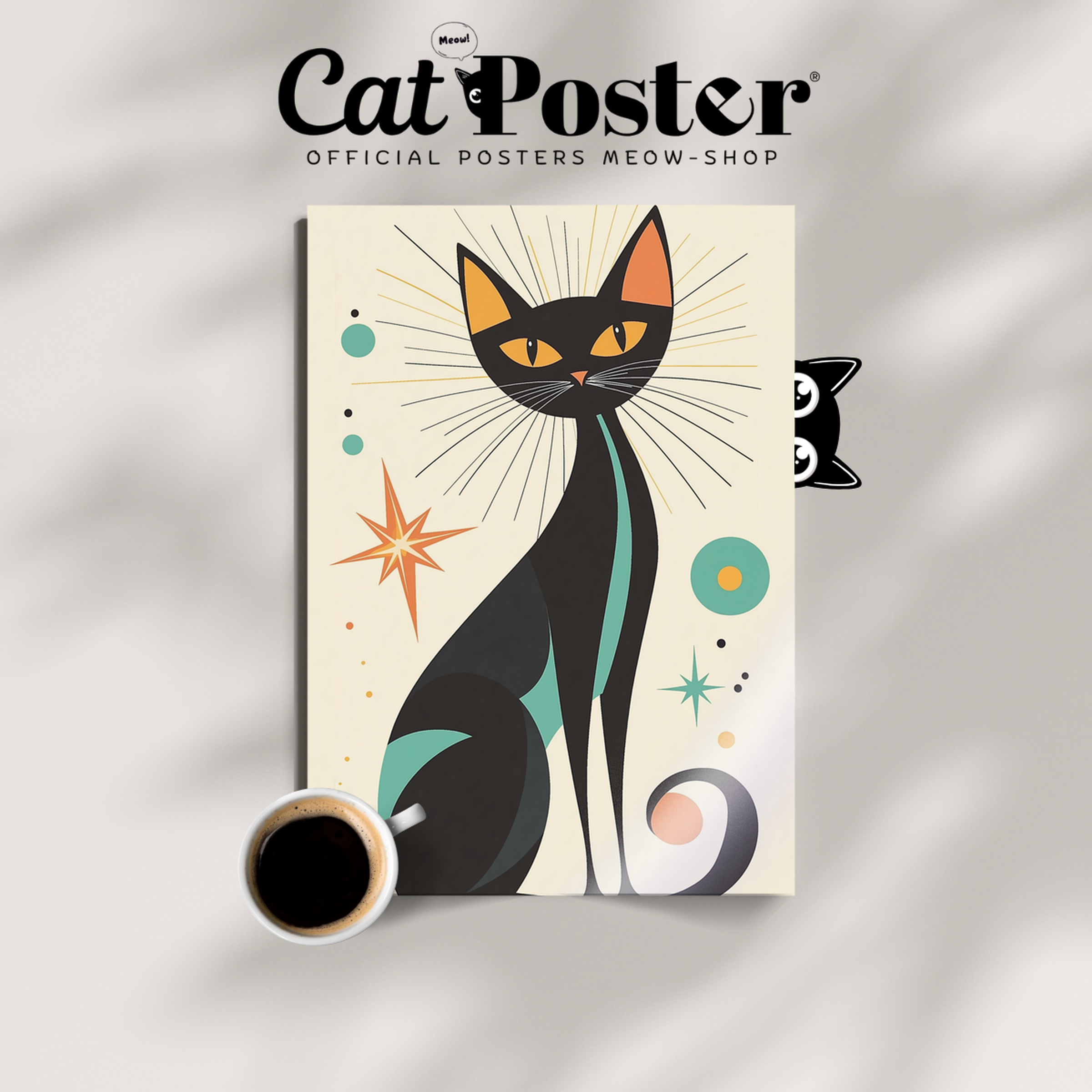 Atomic Cat Cosmic Glow