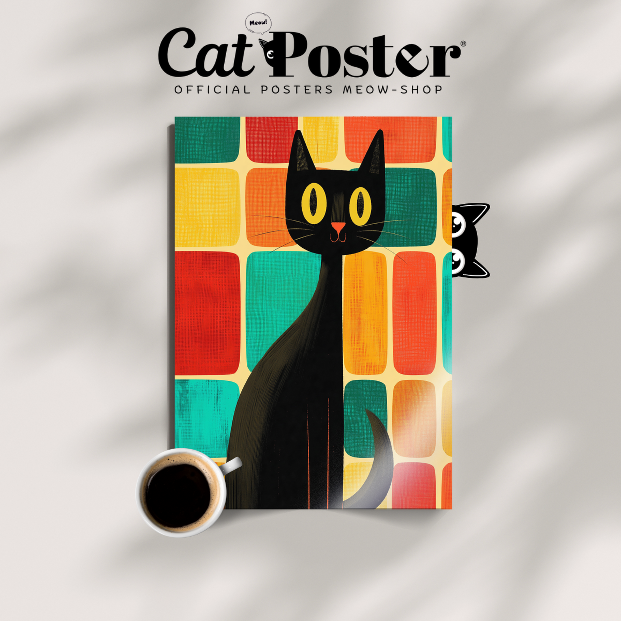 Atomic Cat Retro Pop