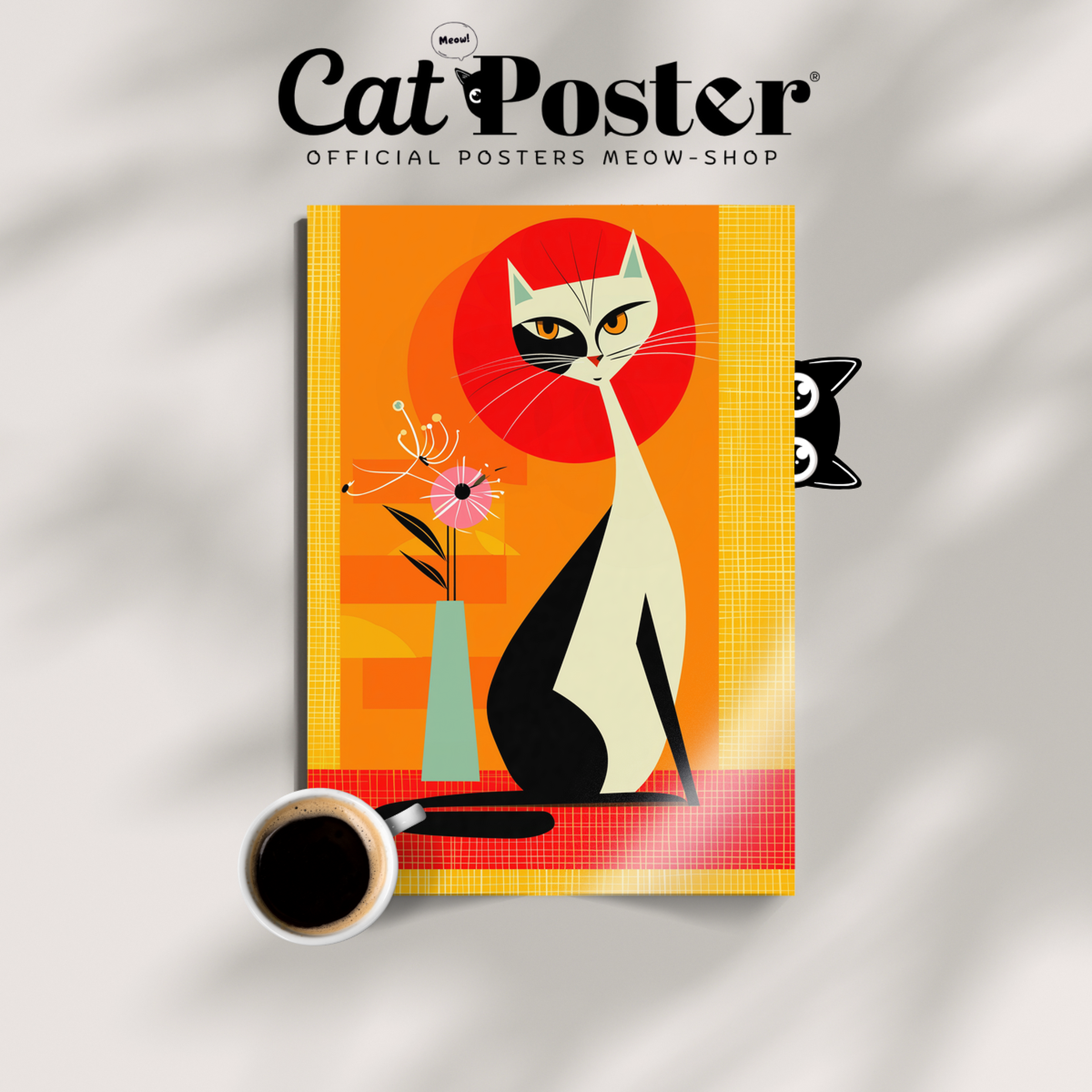 Atomic Cat Sunset Chic