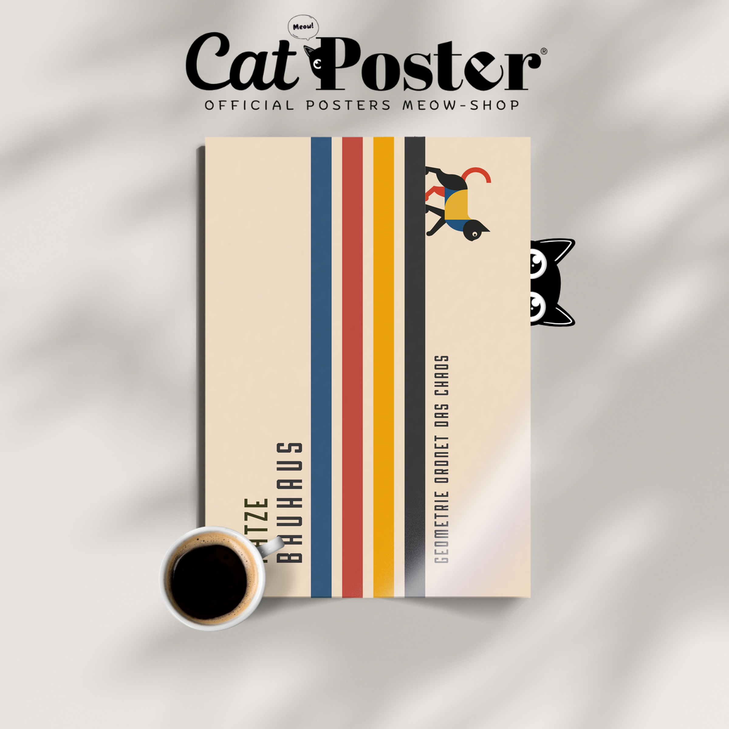 Cat Bauhaus Style
