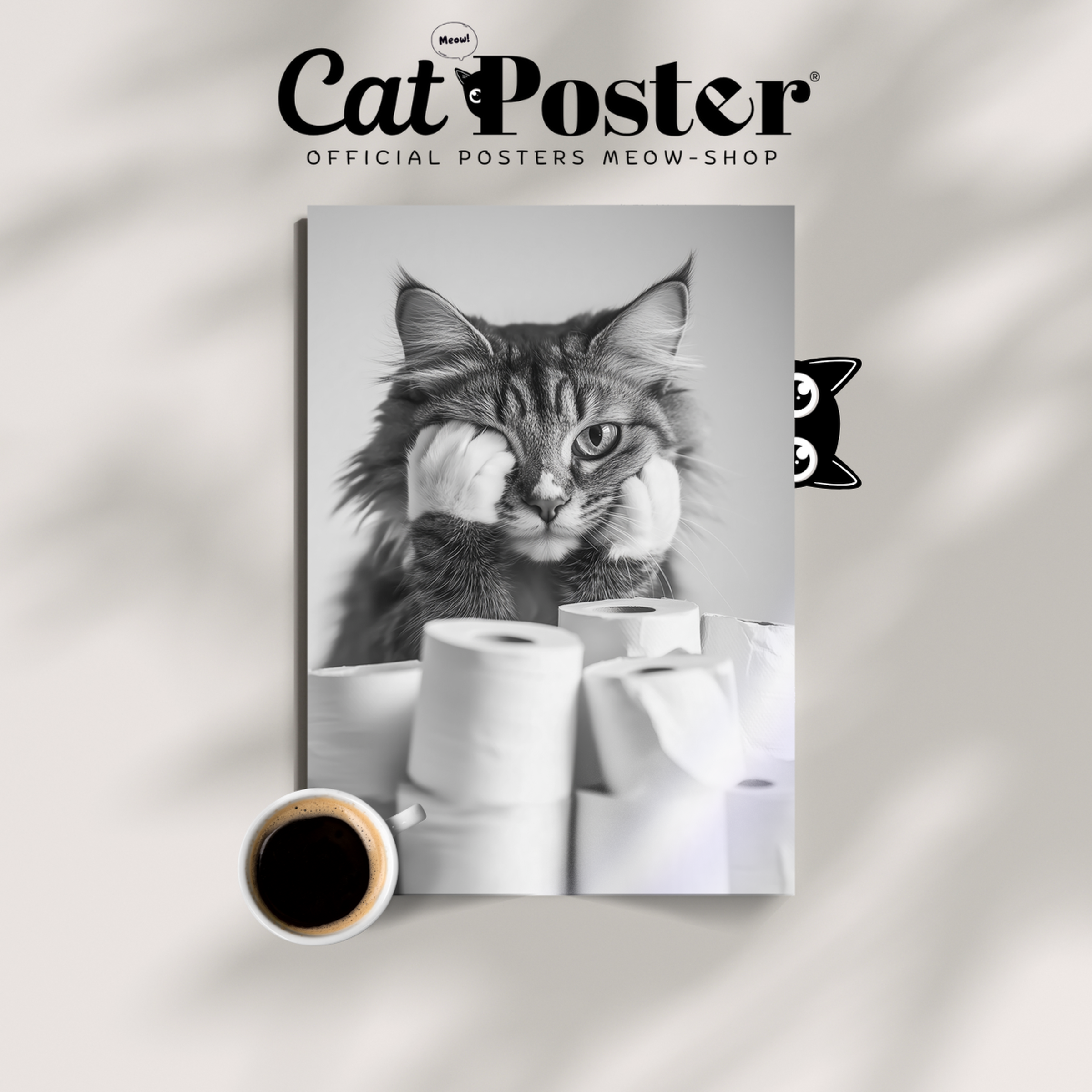 Cozy Cat Paper Stress