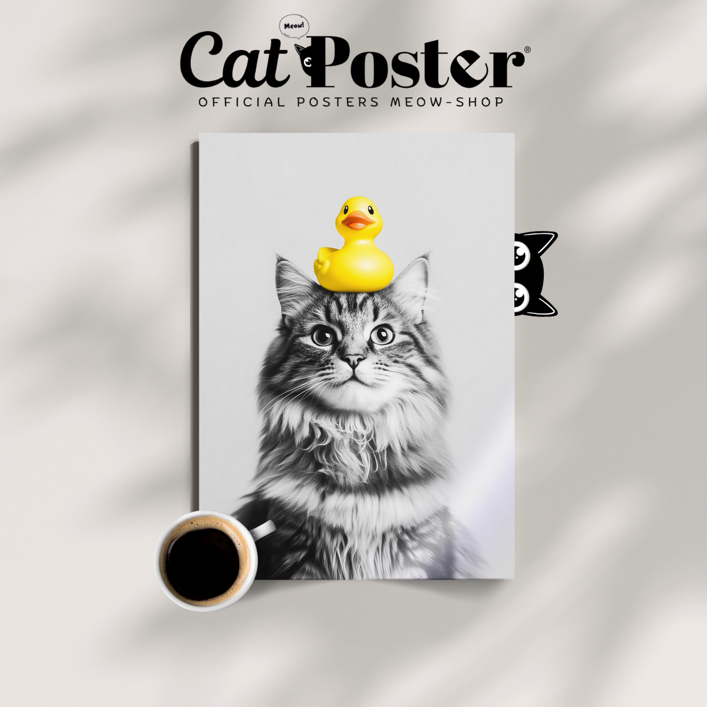 Cozy Cat Yellow Duck