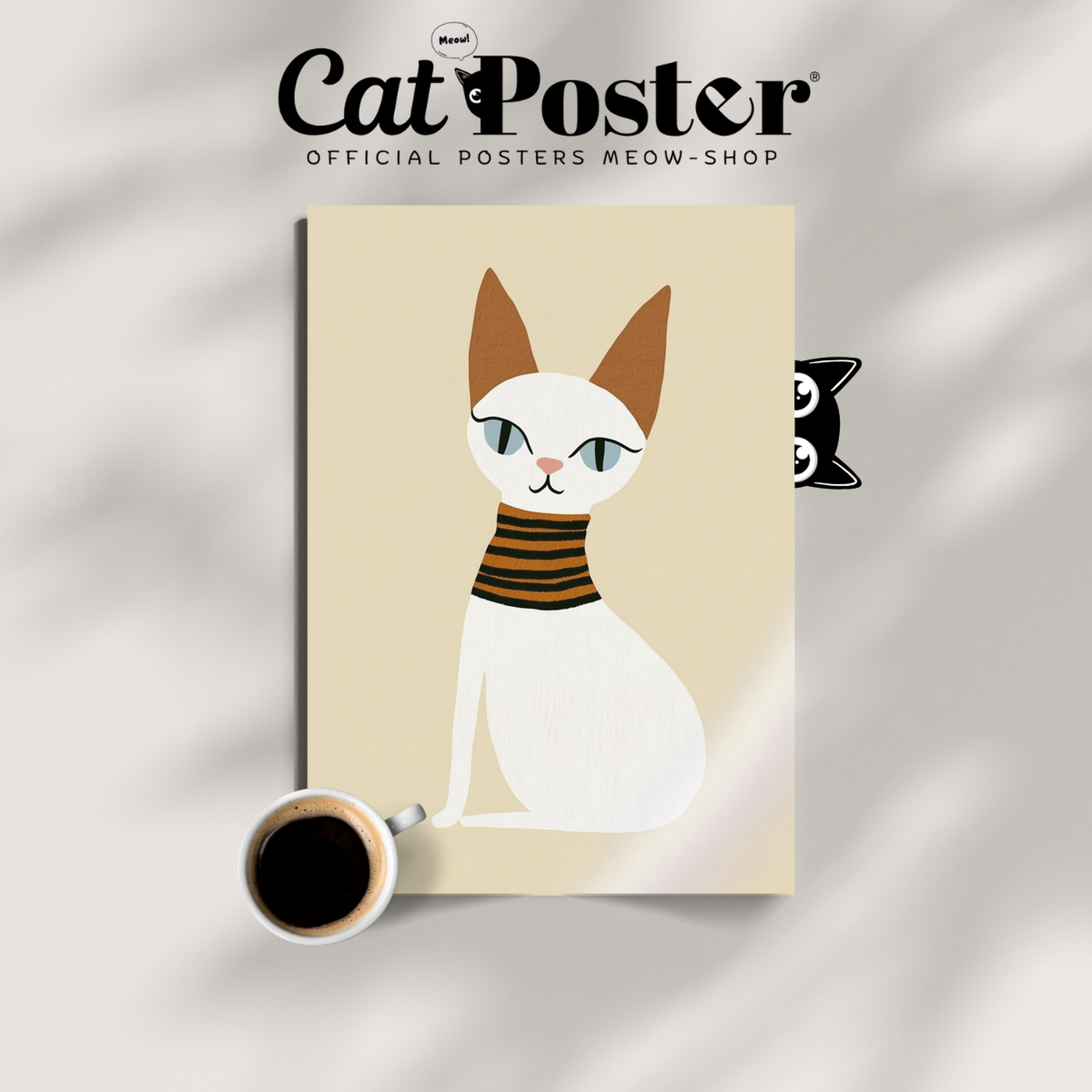 Pop Cat Black Collar
