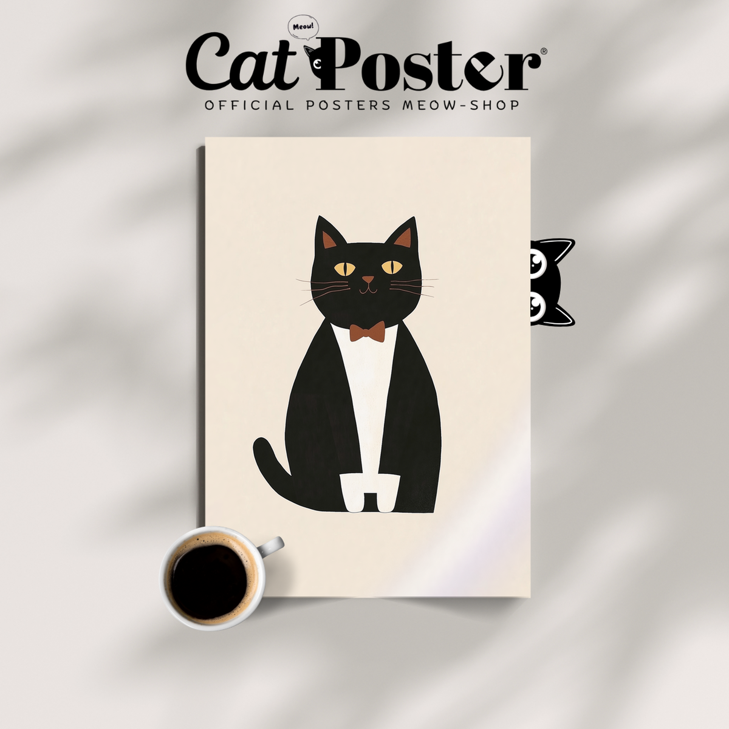 Pop Cat Black Dandy