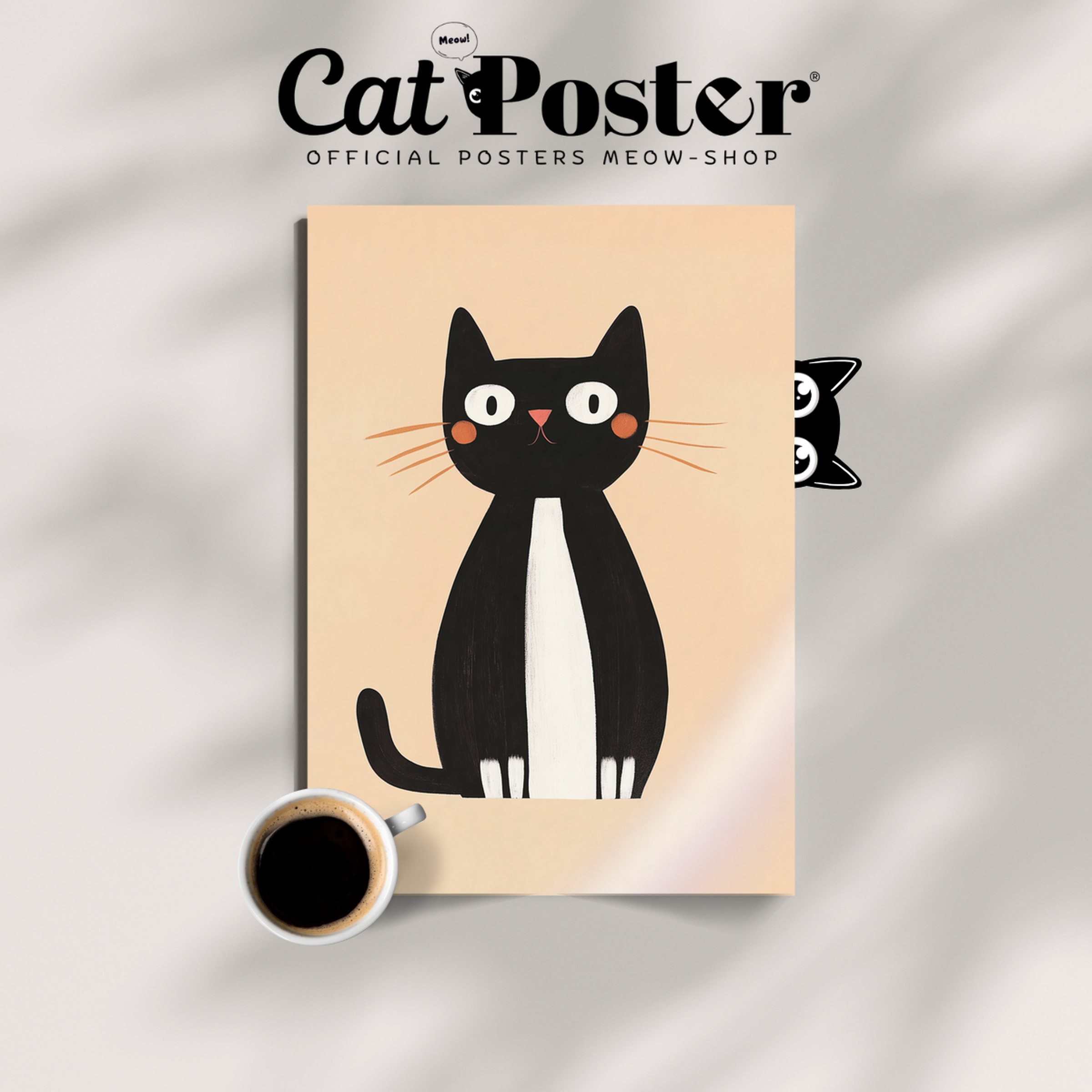 Pop Cat Classic Tuxedo