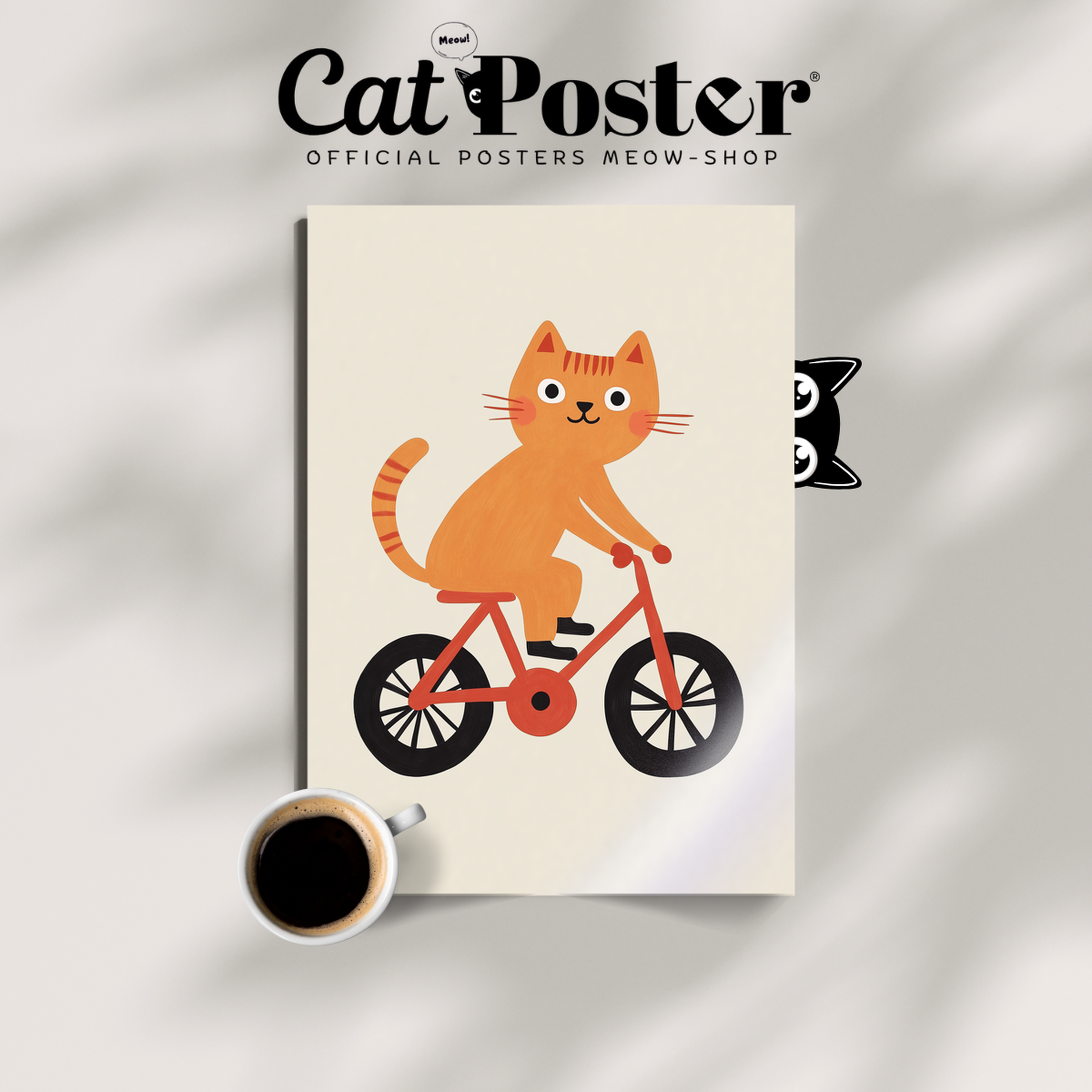 Pop Cat Cyclist
