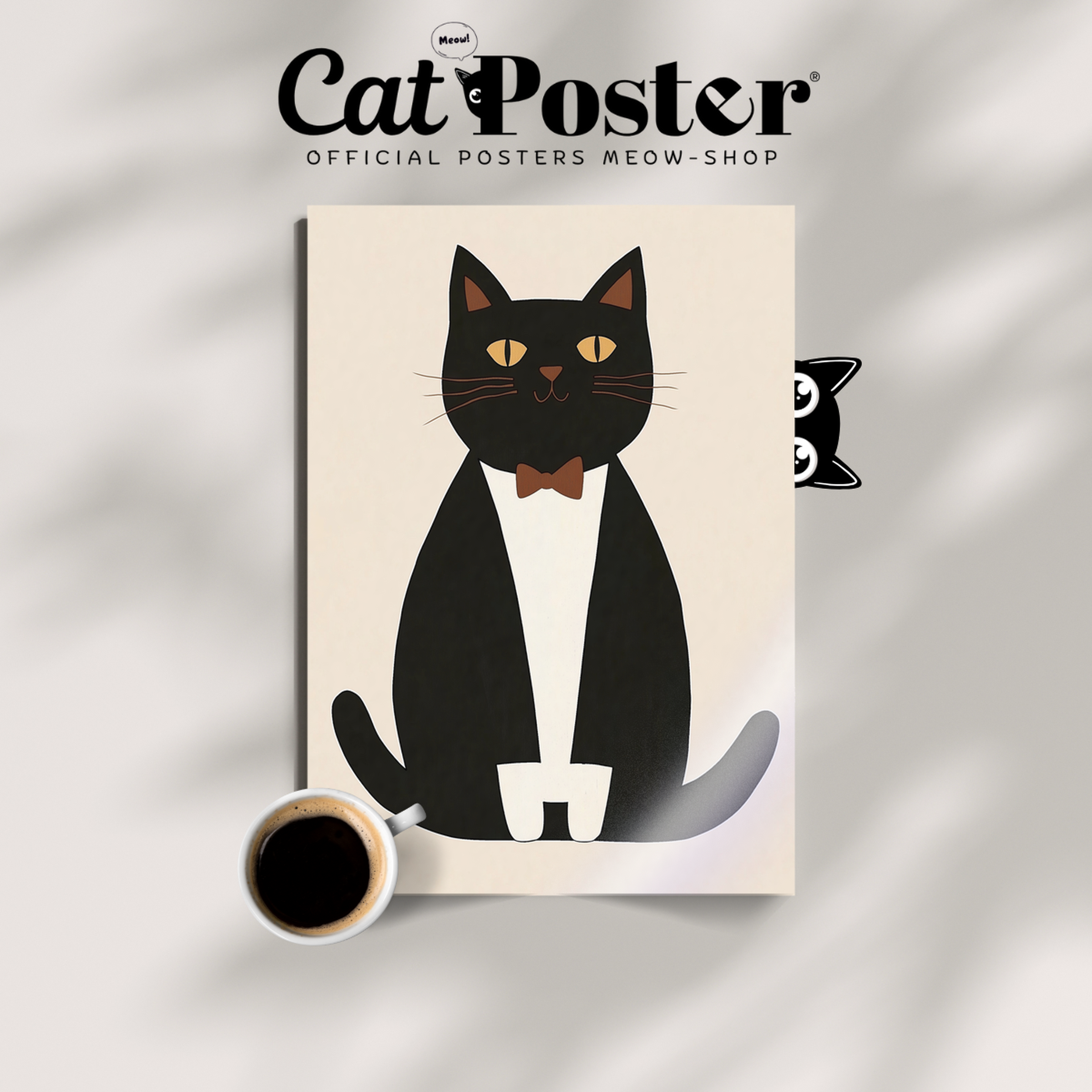 Pop Cat Dandy Bowtie