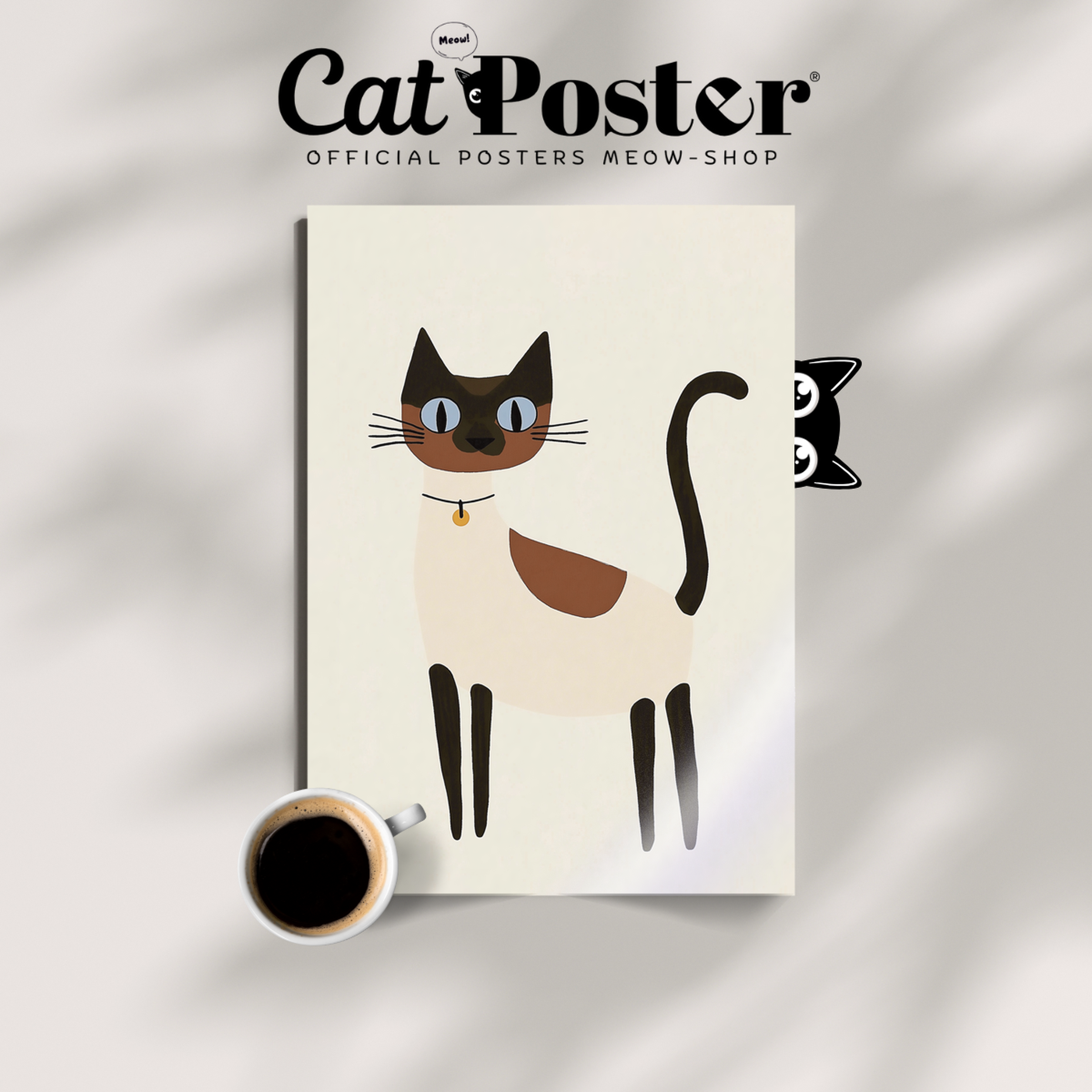 Pop Cat Gentle Eyes