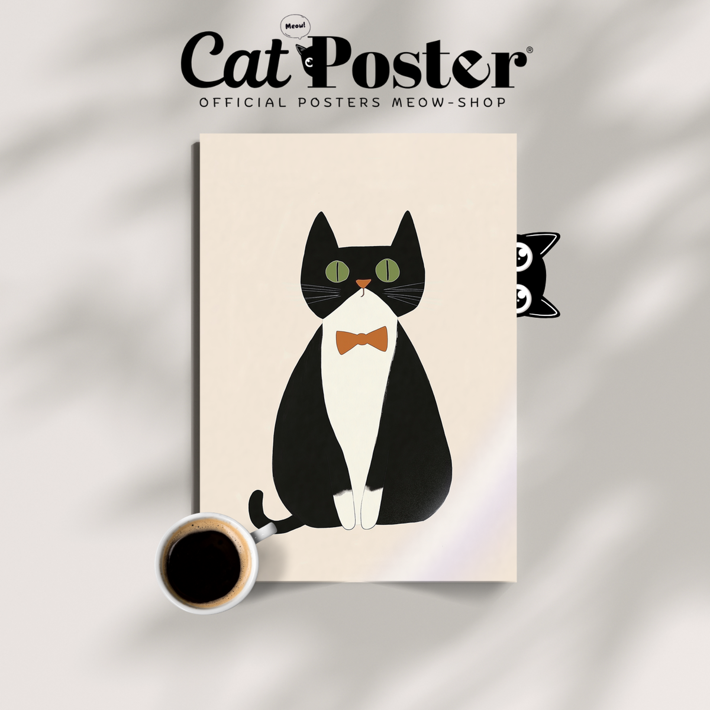 Pop Cat Mini Bowtie