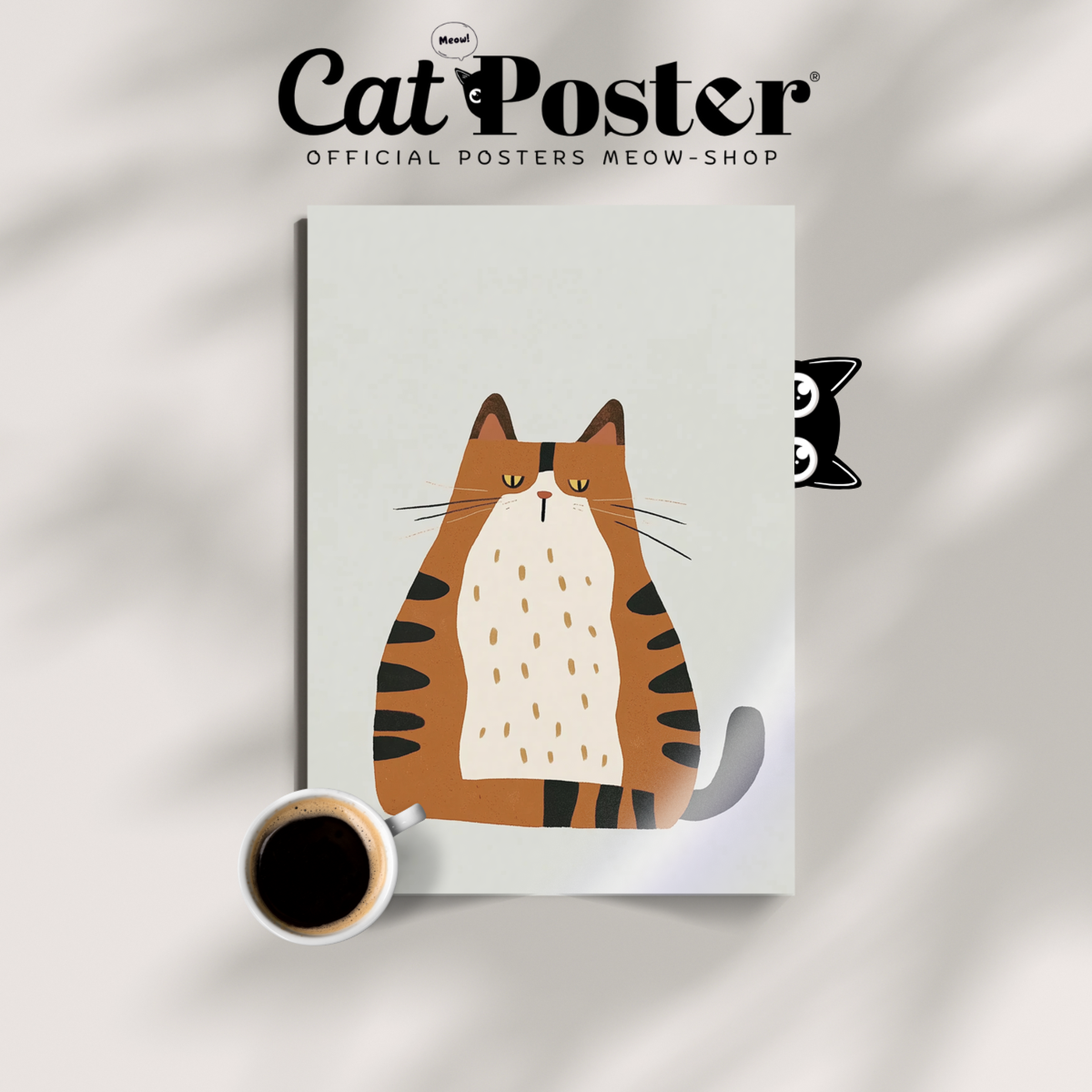 Pop Cat Moody Face