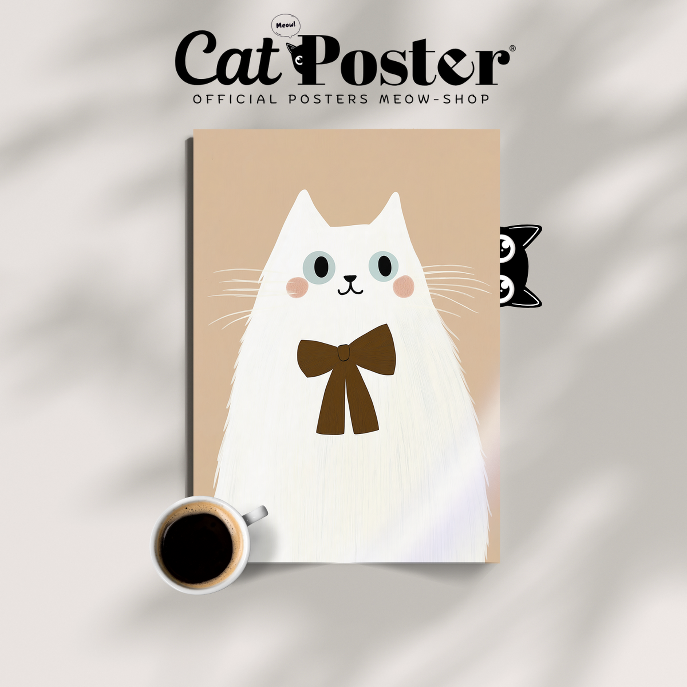 Pop Cat Pearl Necklace