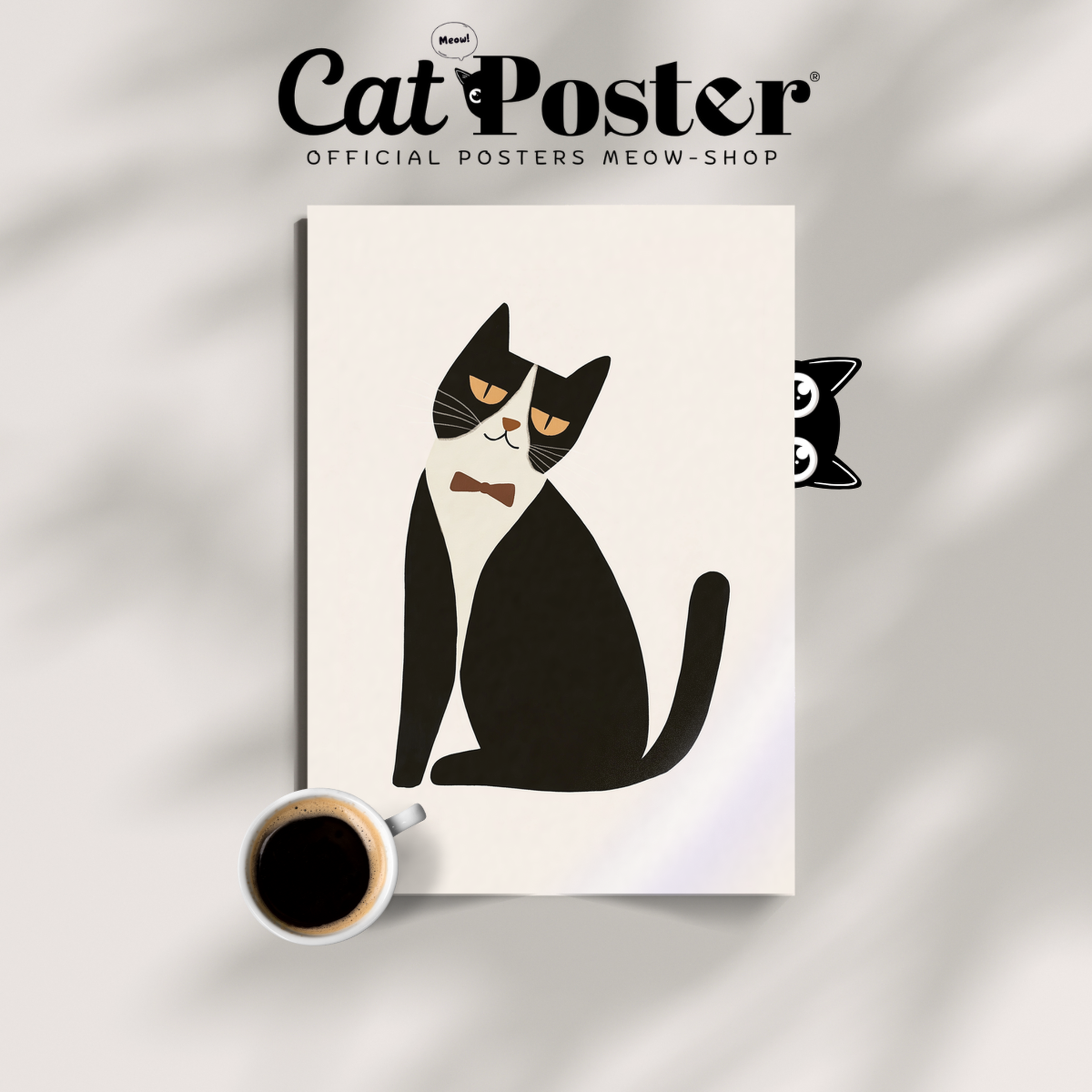 Pop Cat Sitting Chic