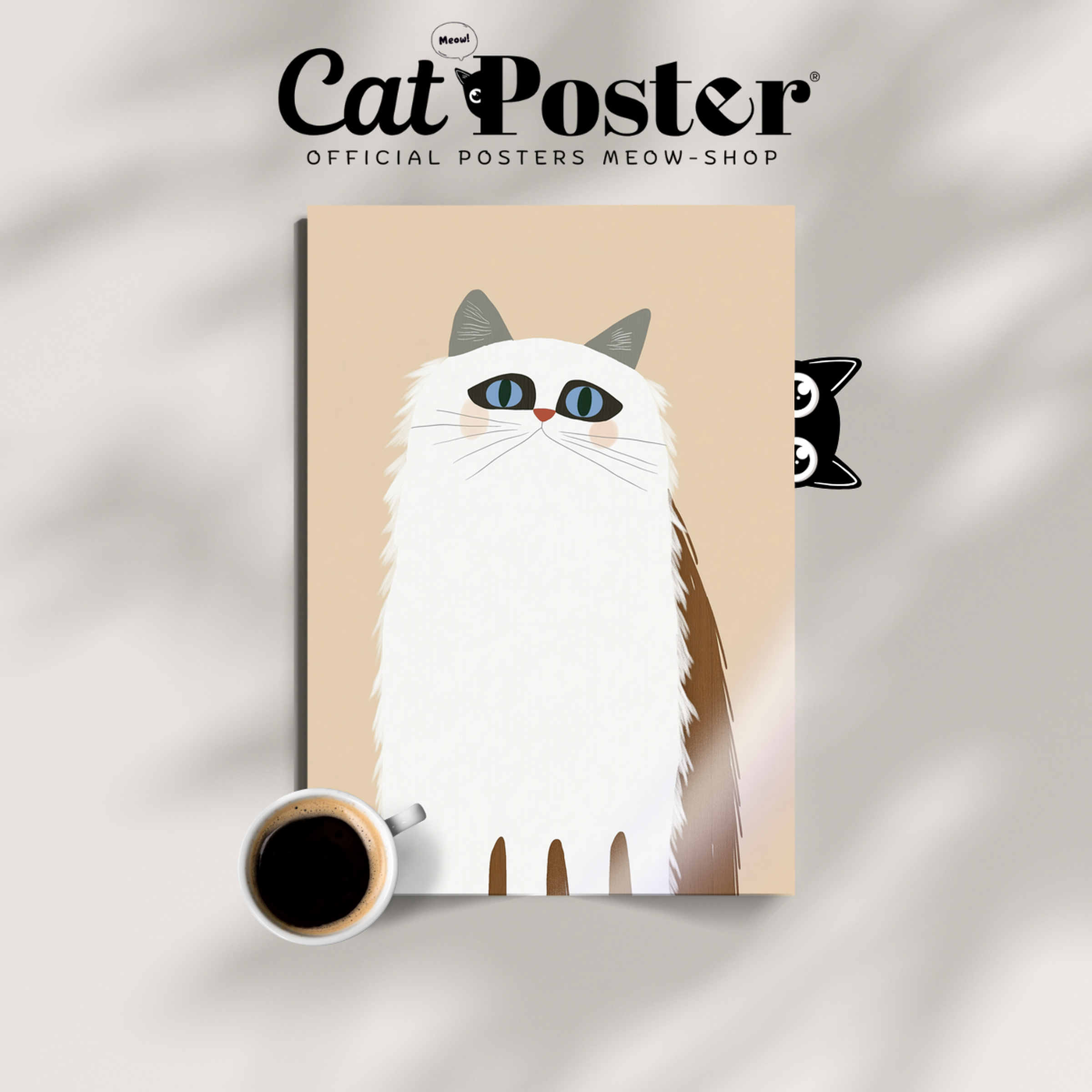 Pop Cat Split Fur
