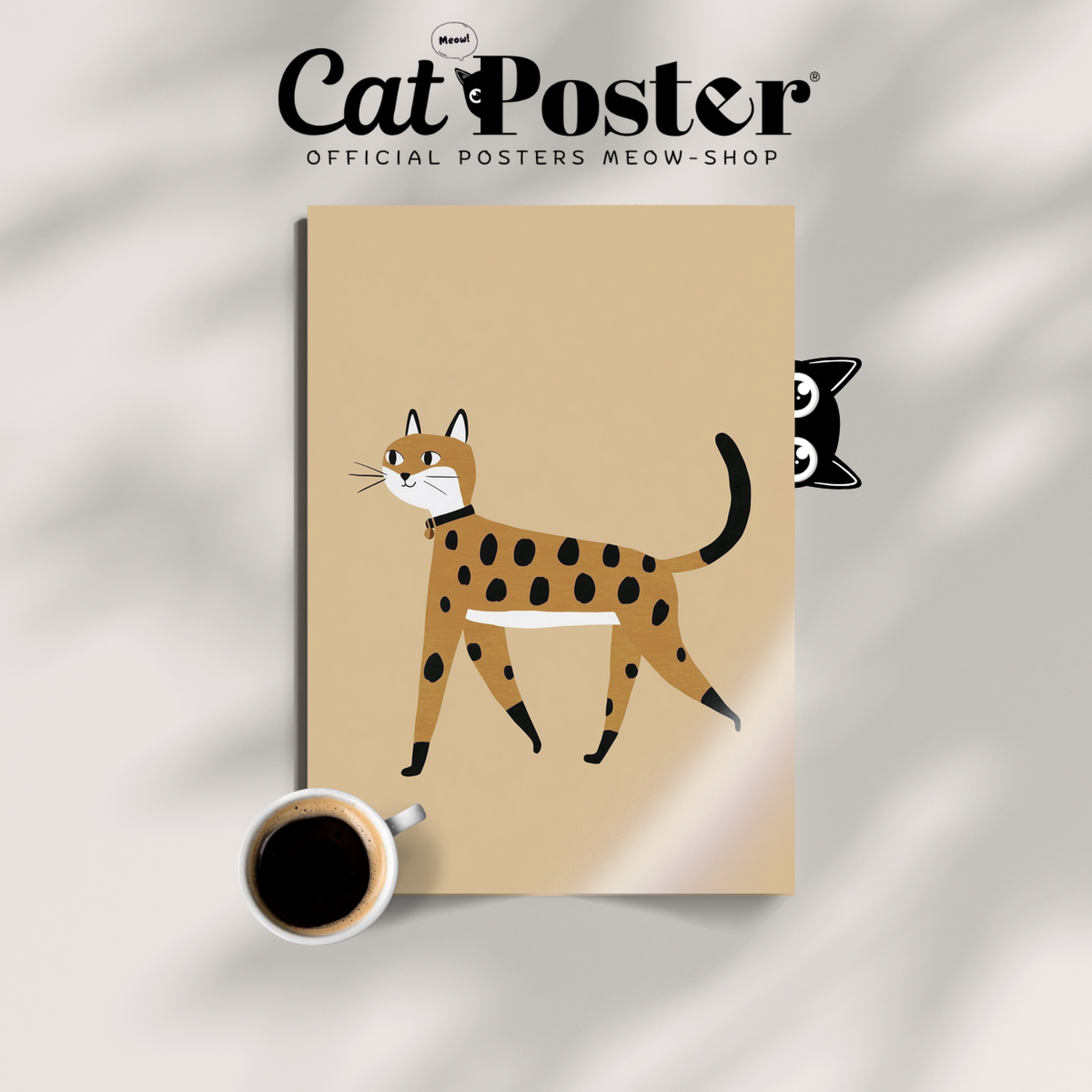 Pop Cat Spotted Walk