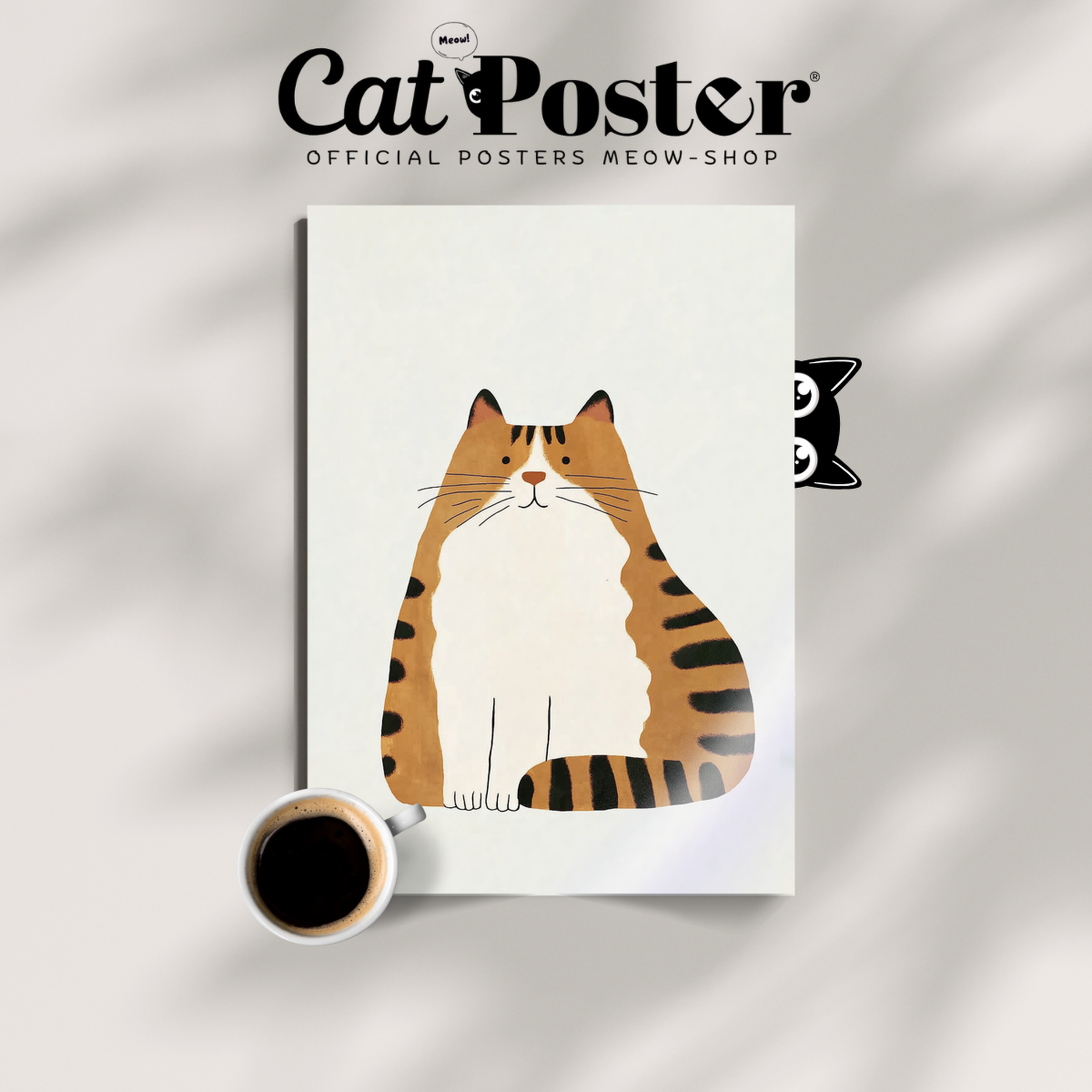 Pop Cat Wide Stripes