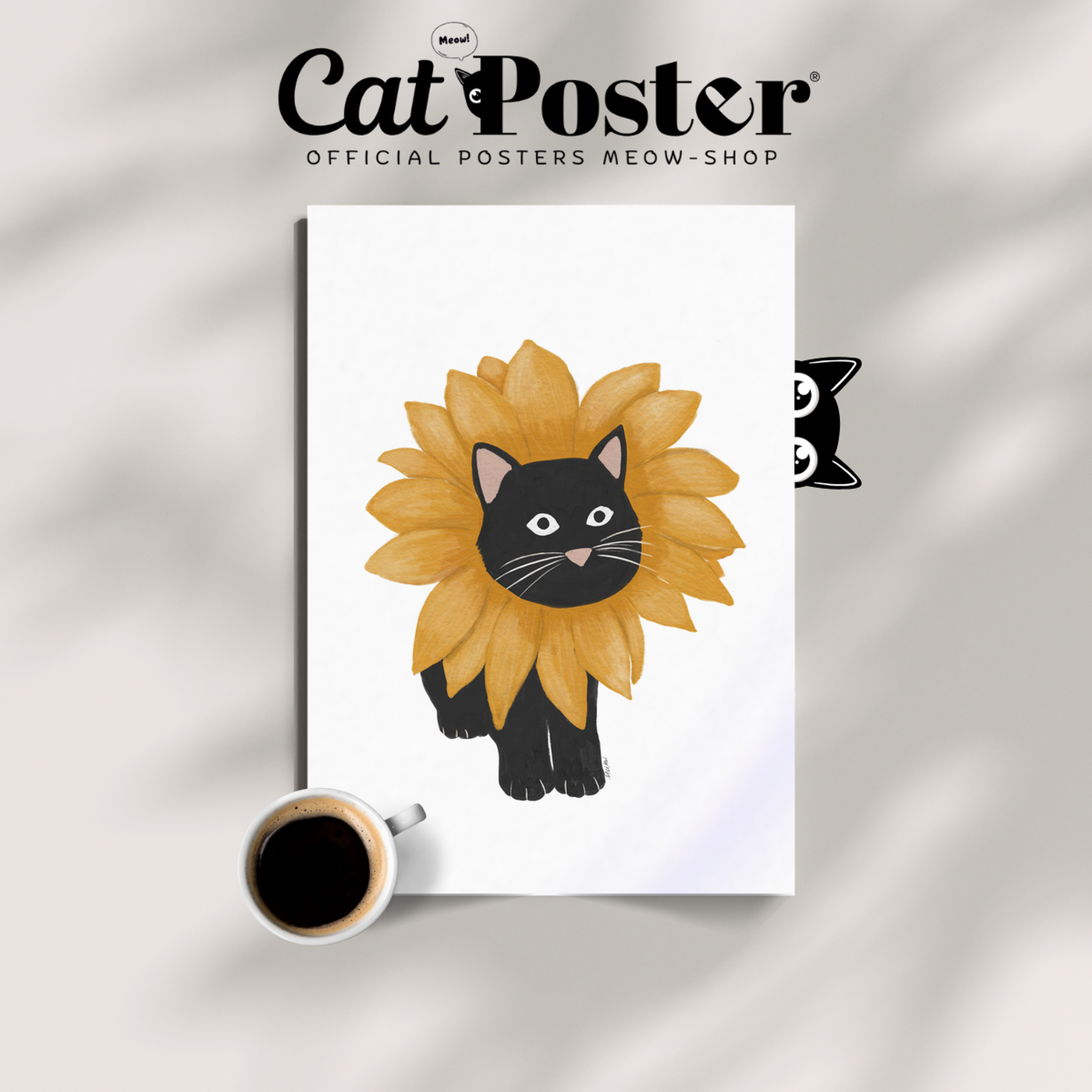 Sunflower Cat