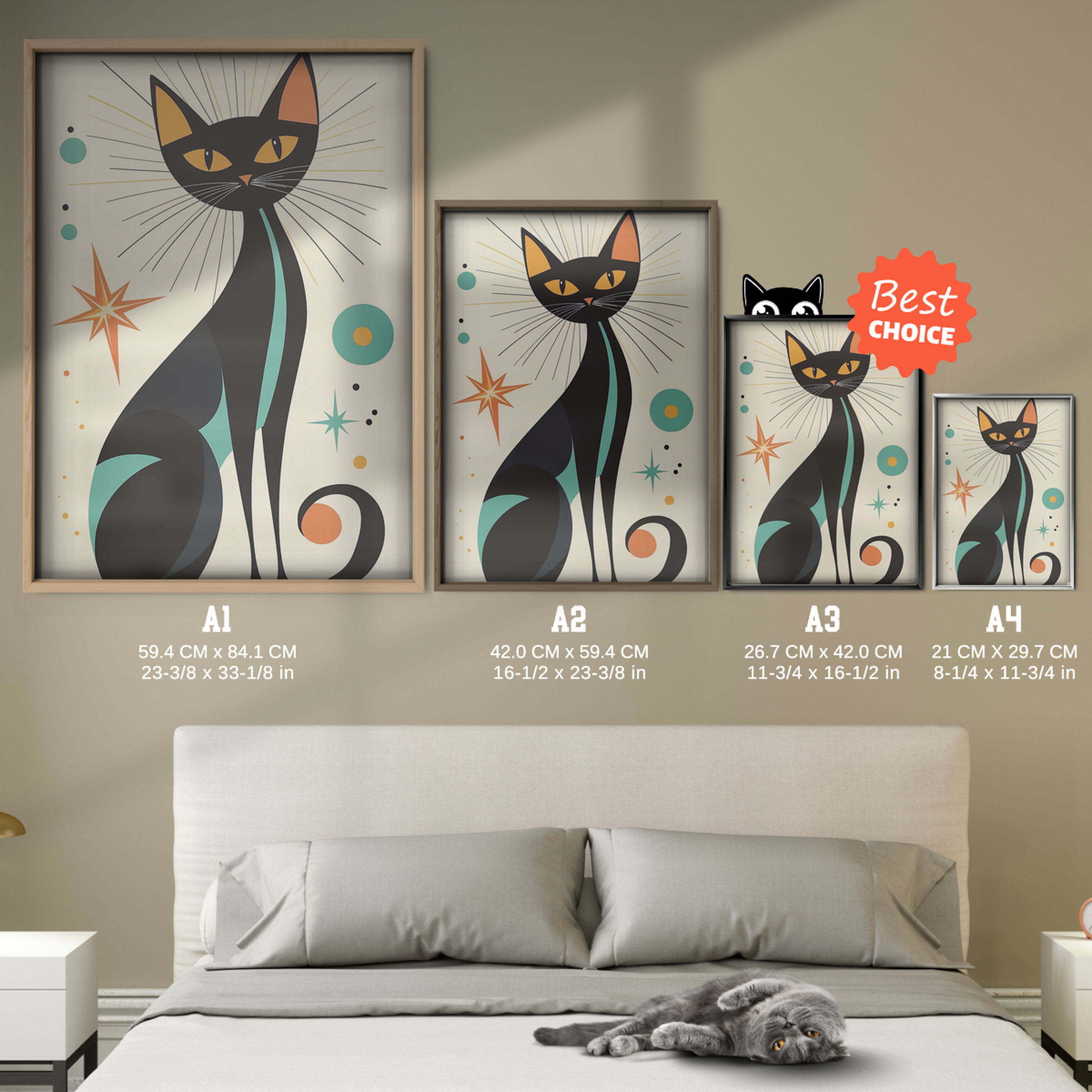 Atomic Cat Cosmic Glow