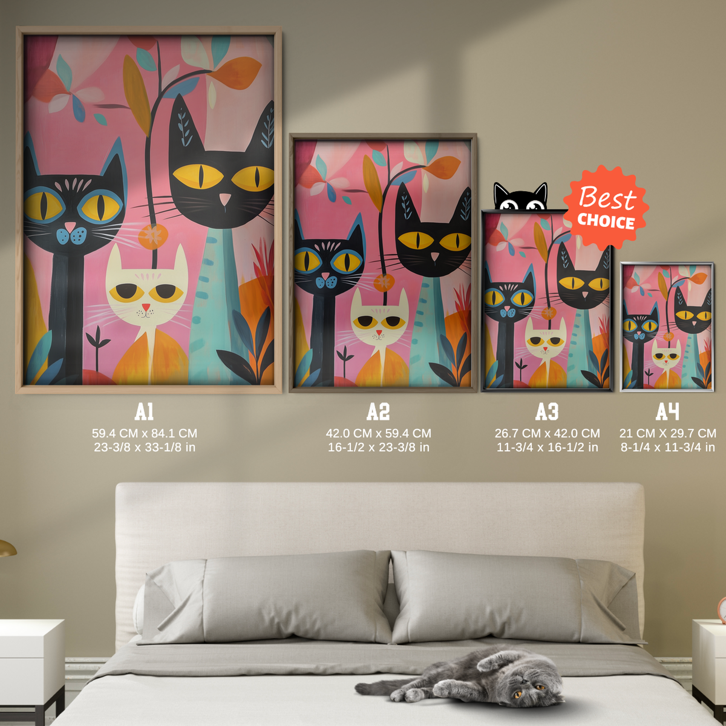 Atomic Cat Groovy Family