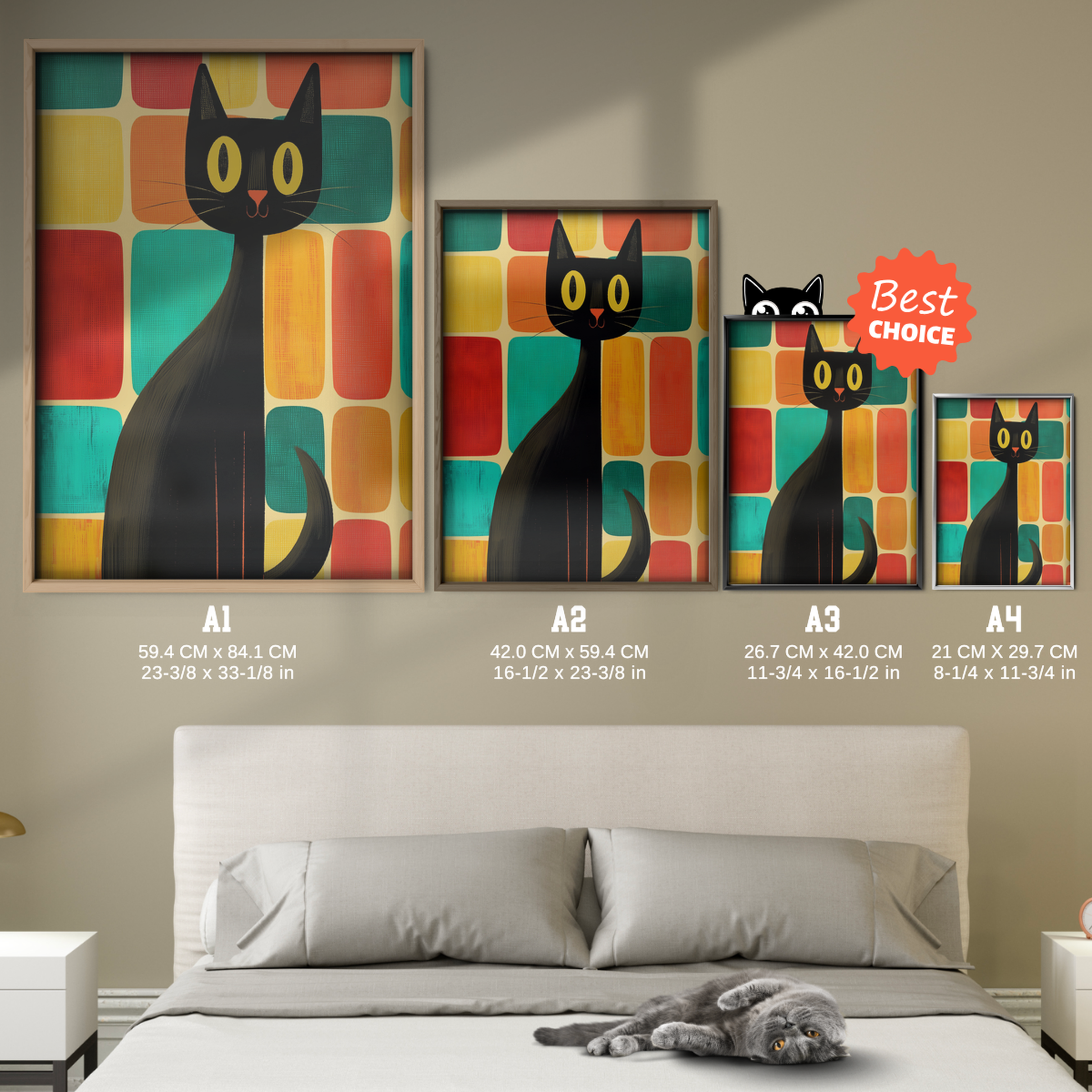 Atomic Cat Retro Pop