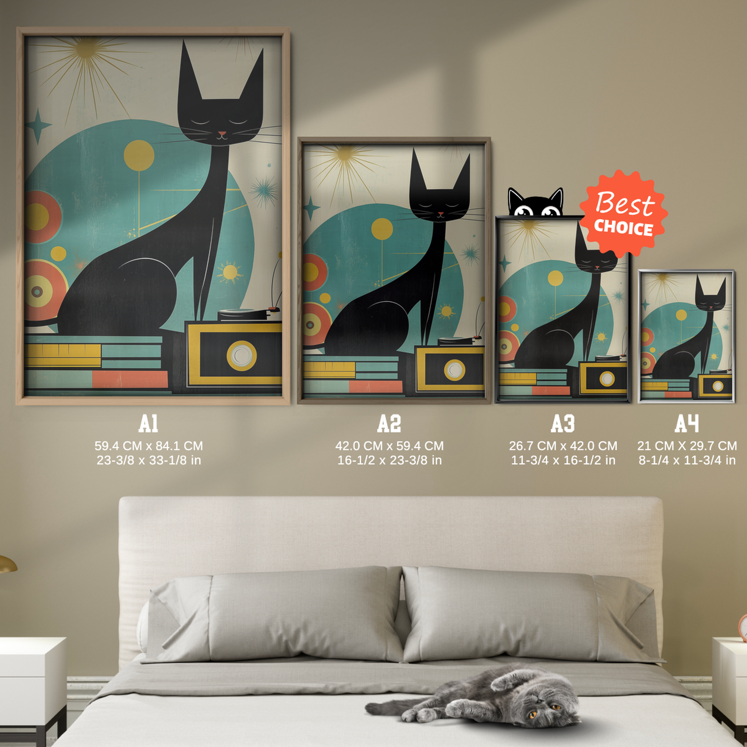 Atomic Cat Vinyl Vibes