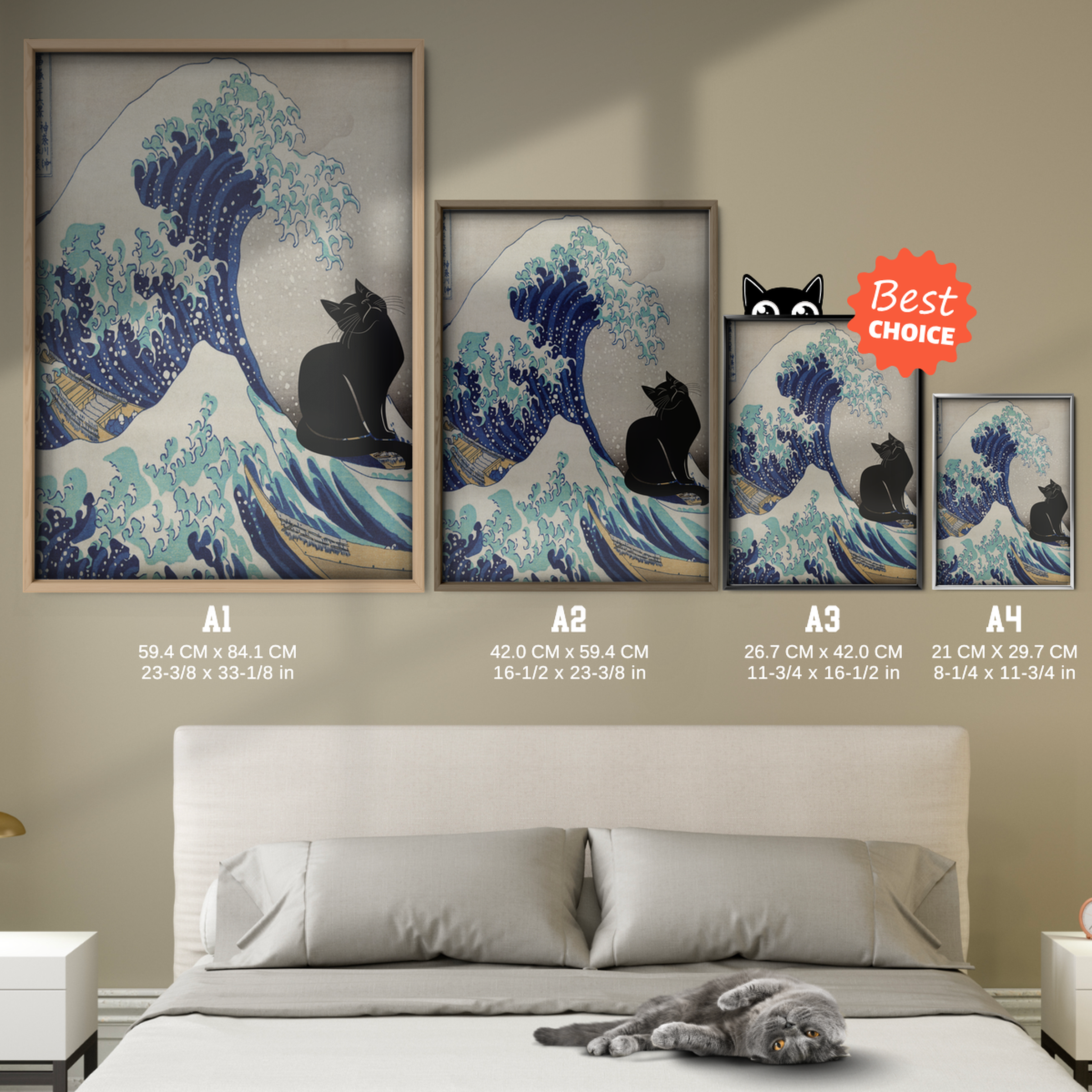 Black Cat X Kanagawa Wave