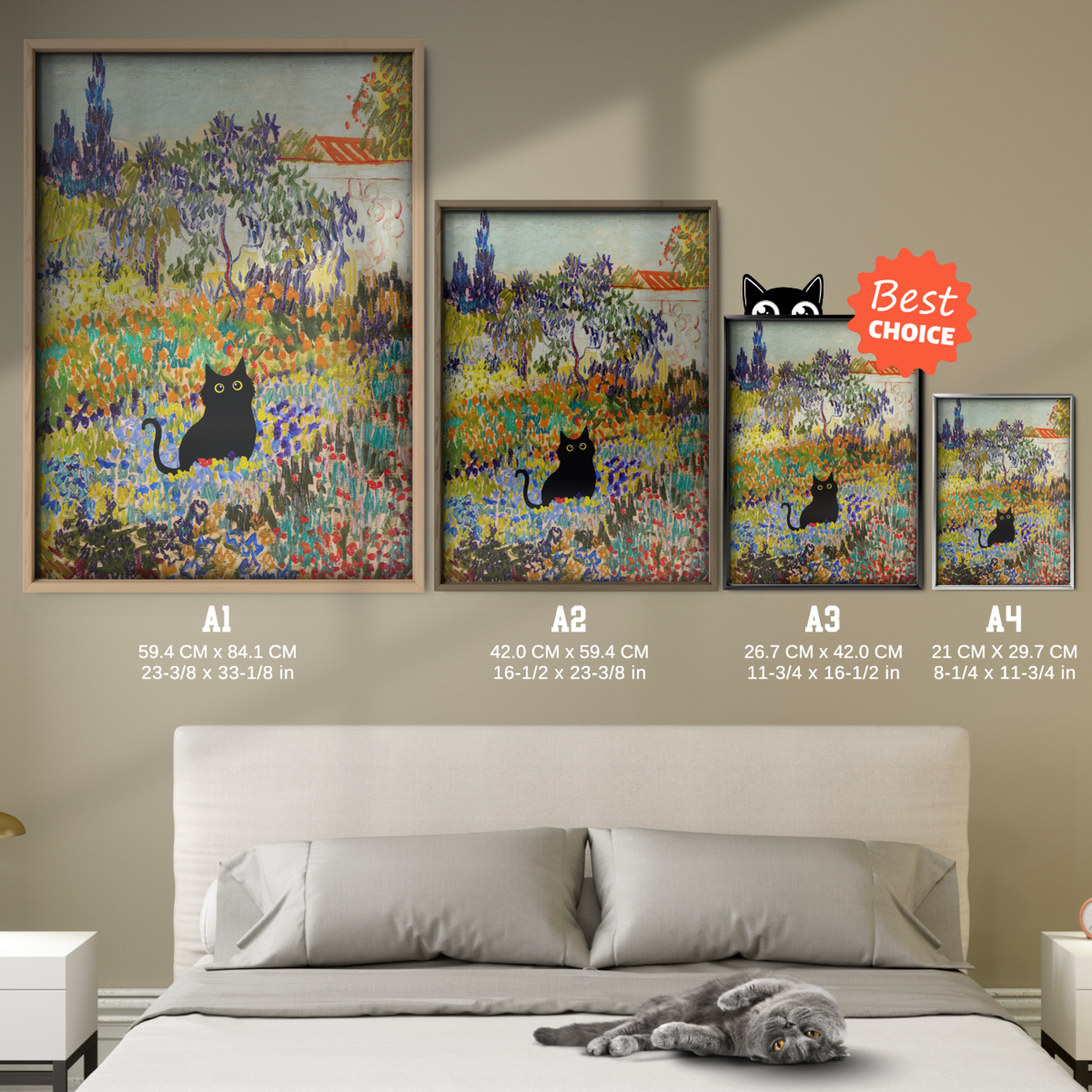 Cat Monet Sainte Adresse