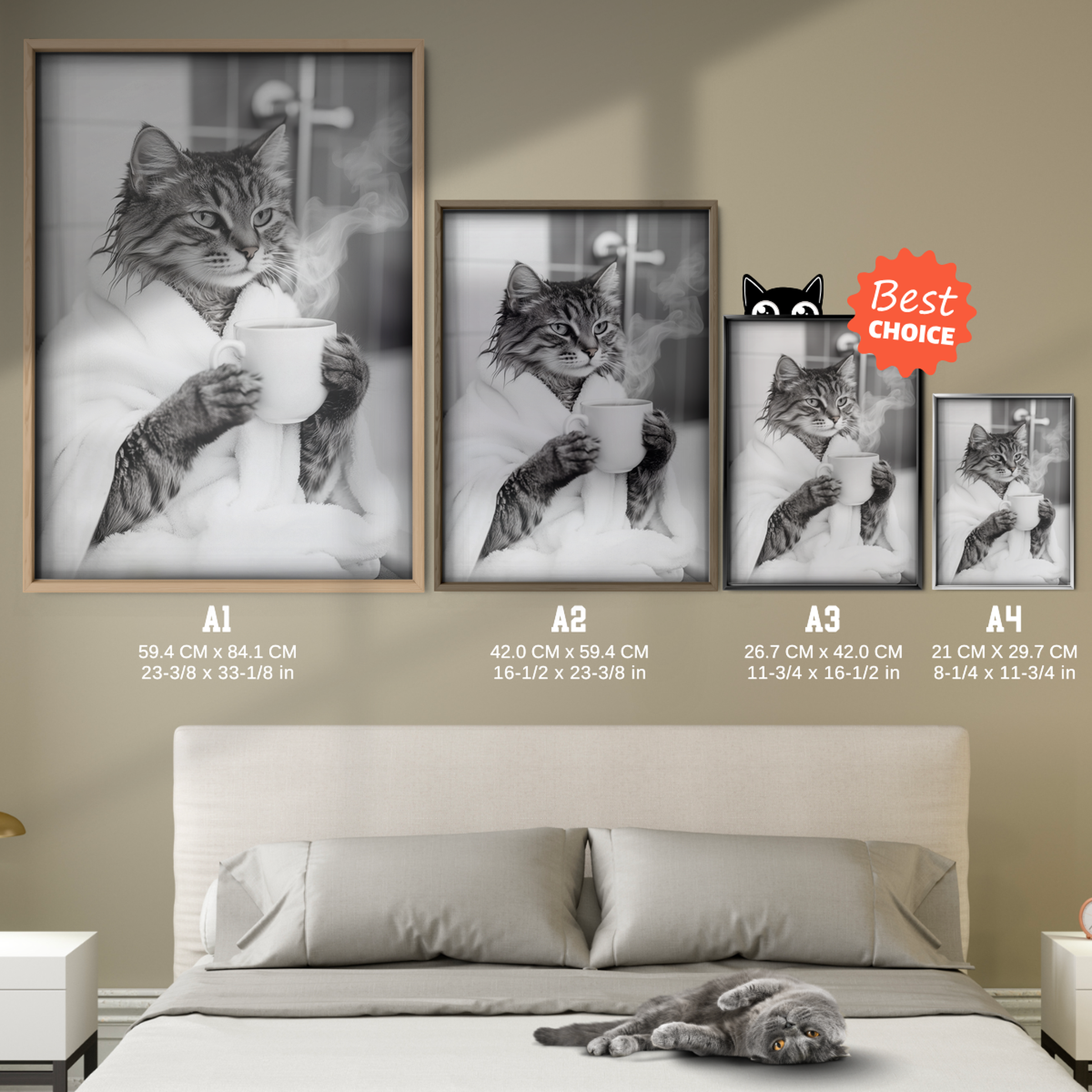 Cozy Cat Morning Tea