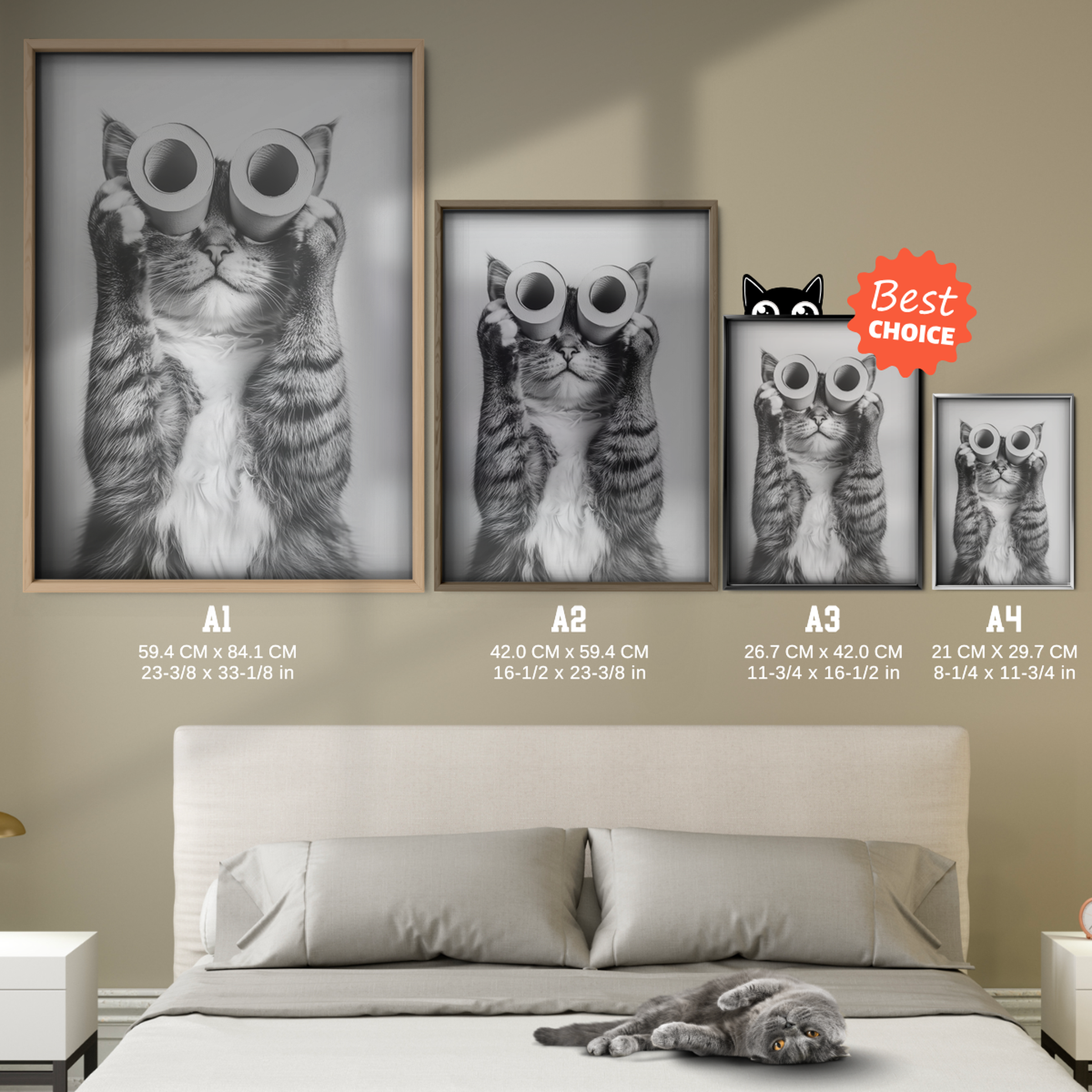 Cozy Cat Paper Binoculars