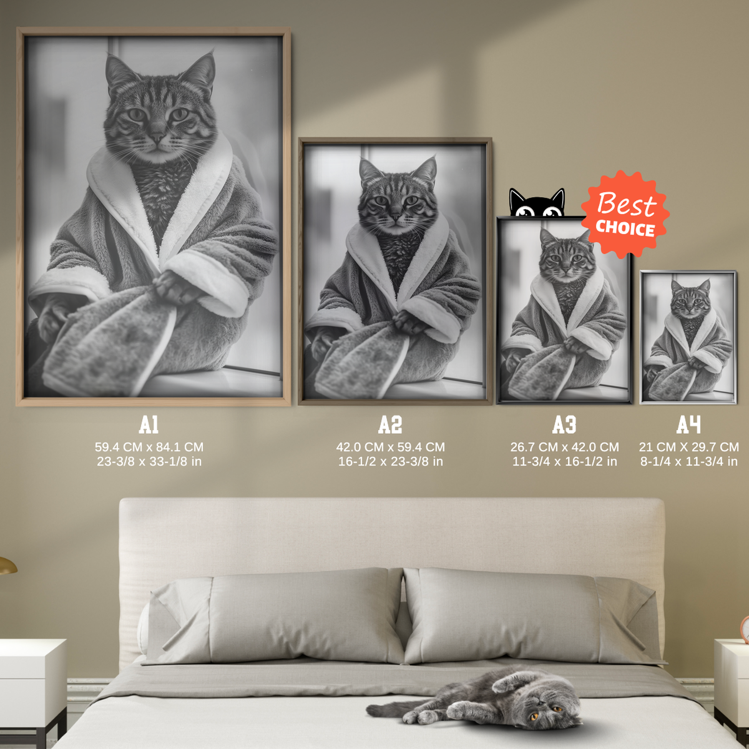 Cozy Cat Towel Style
