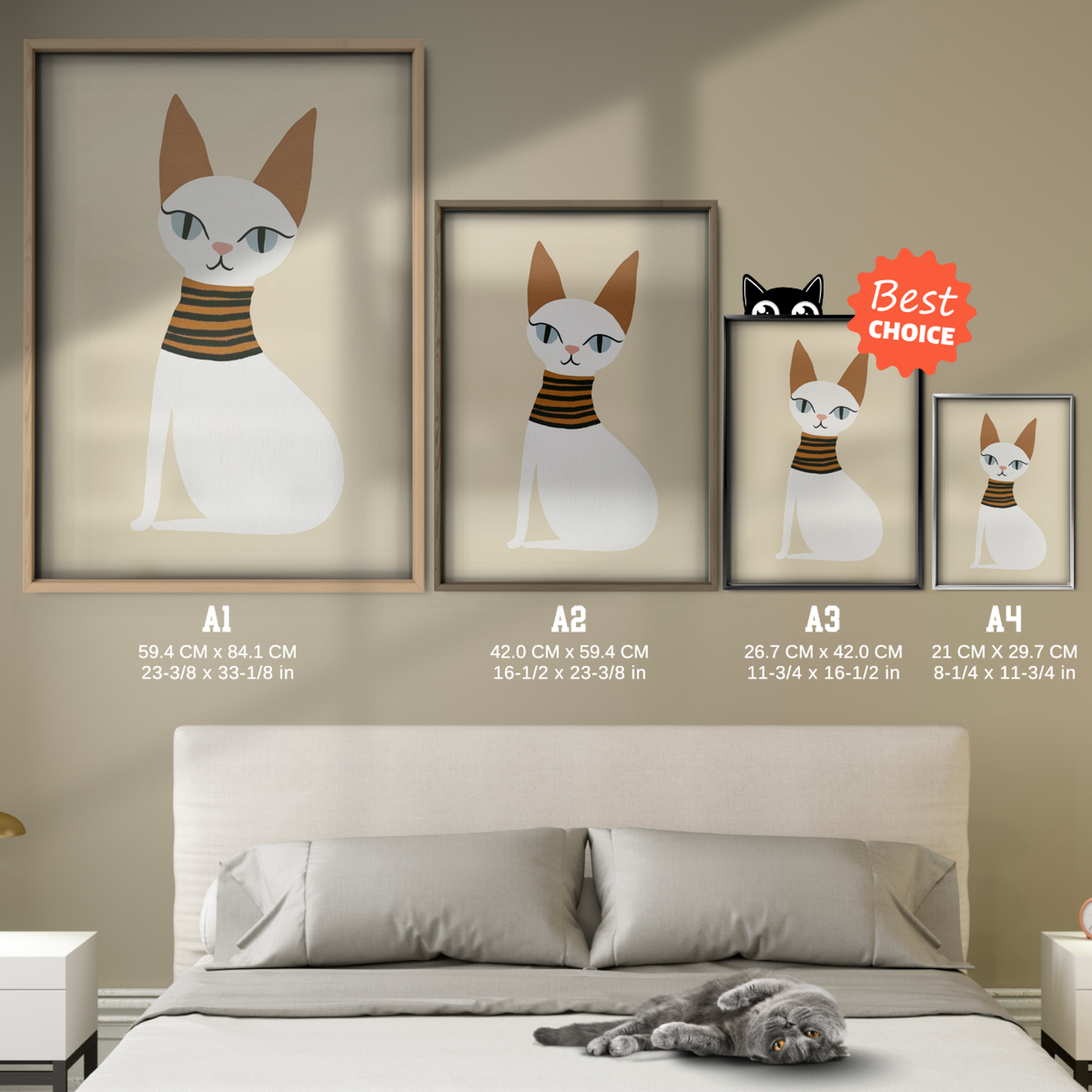 Pop Cat Black Collar