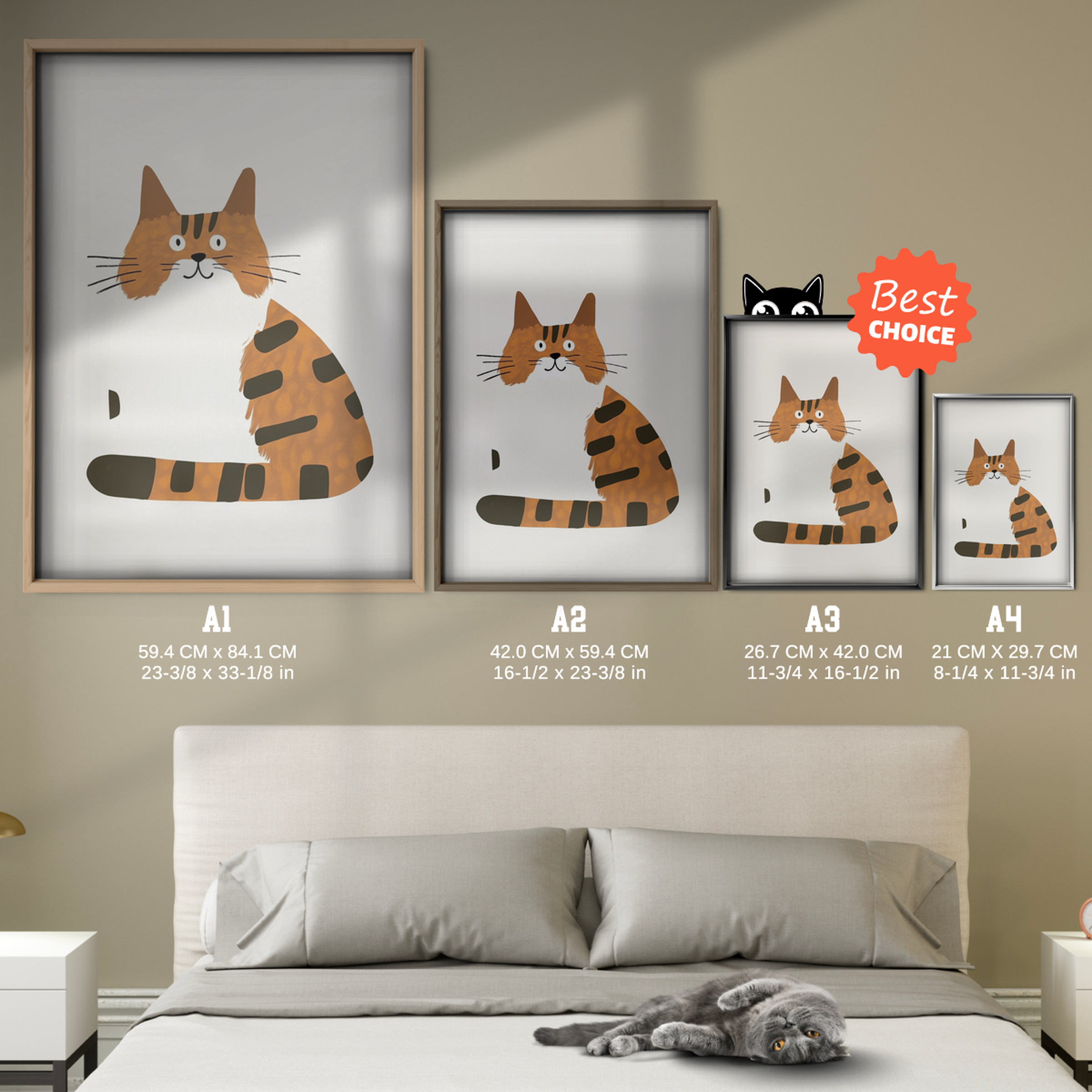 Pop Cat Classic Tabby