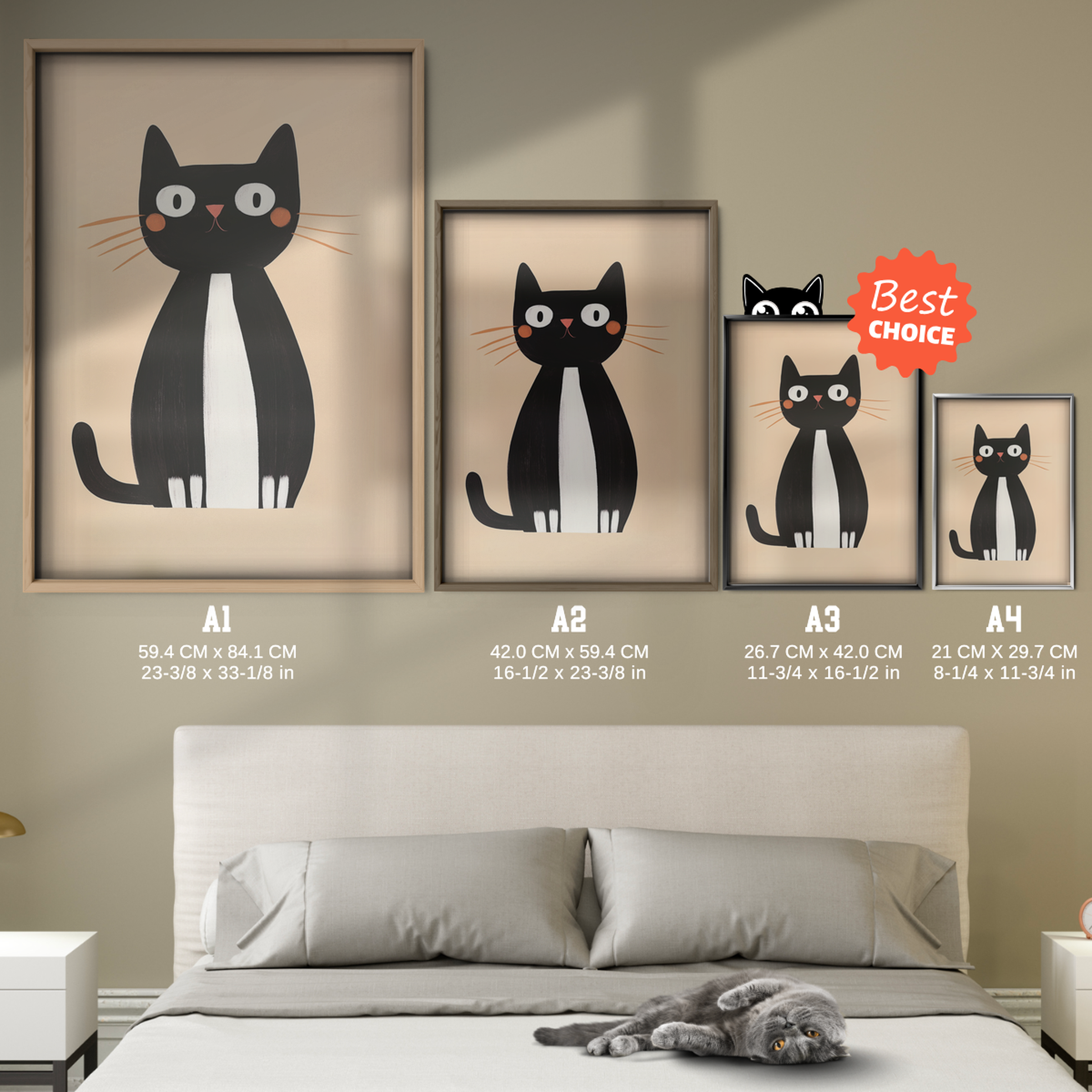 Pop Cat Classic Tuxedo