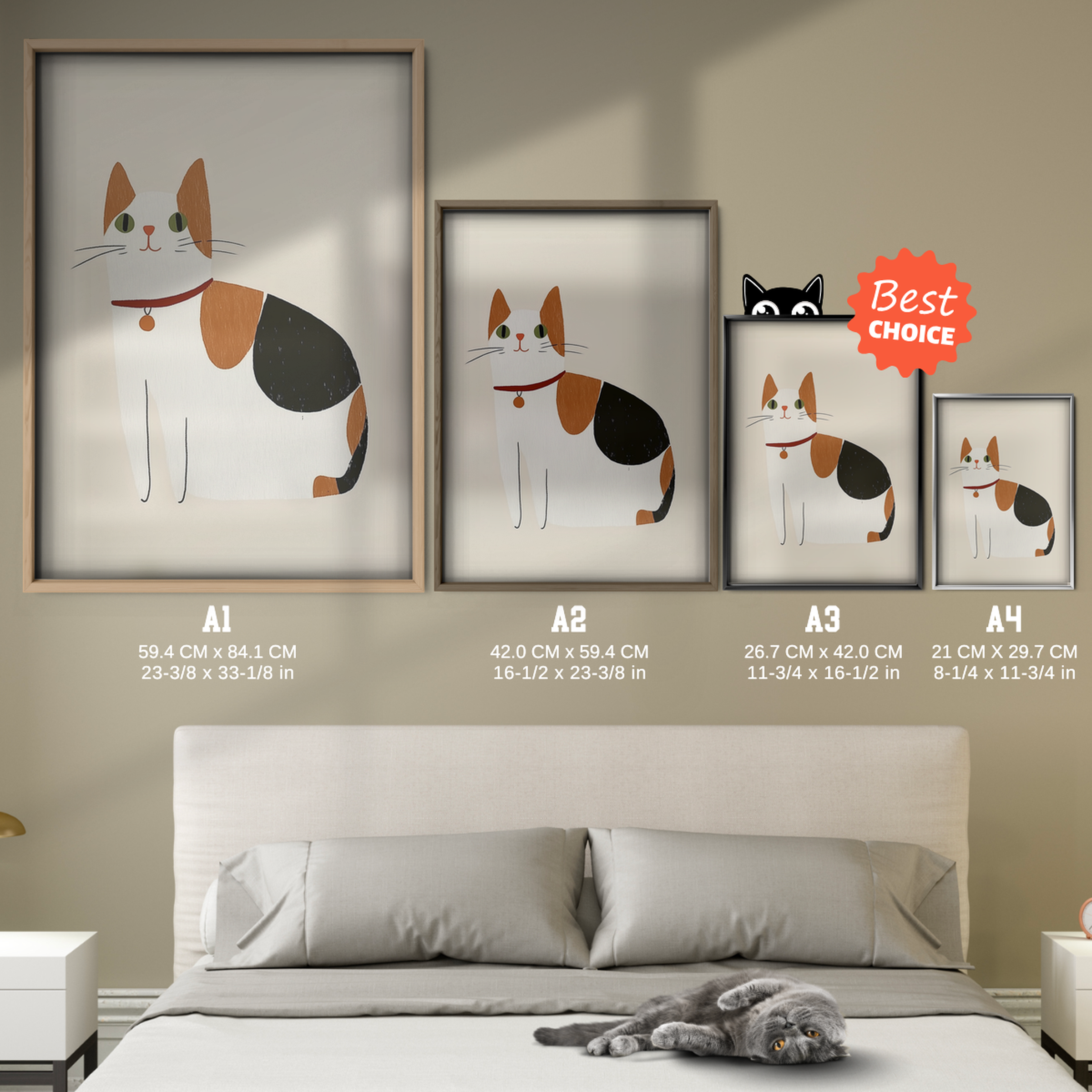 Pop Cat Pendant Charm