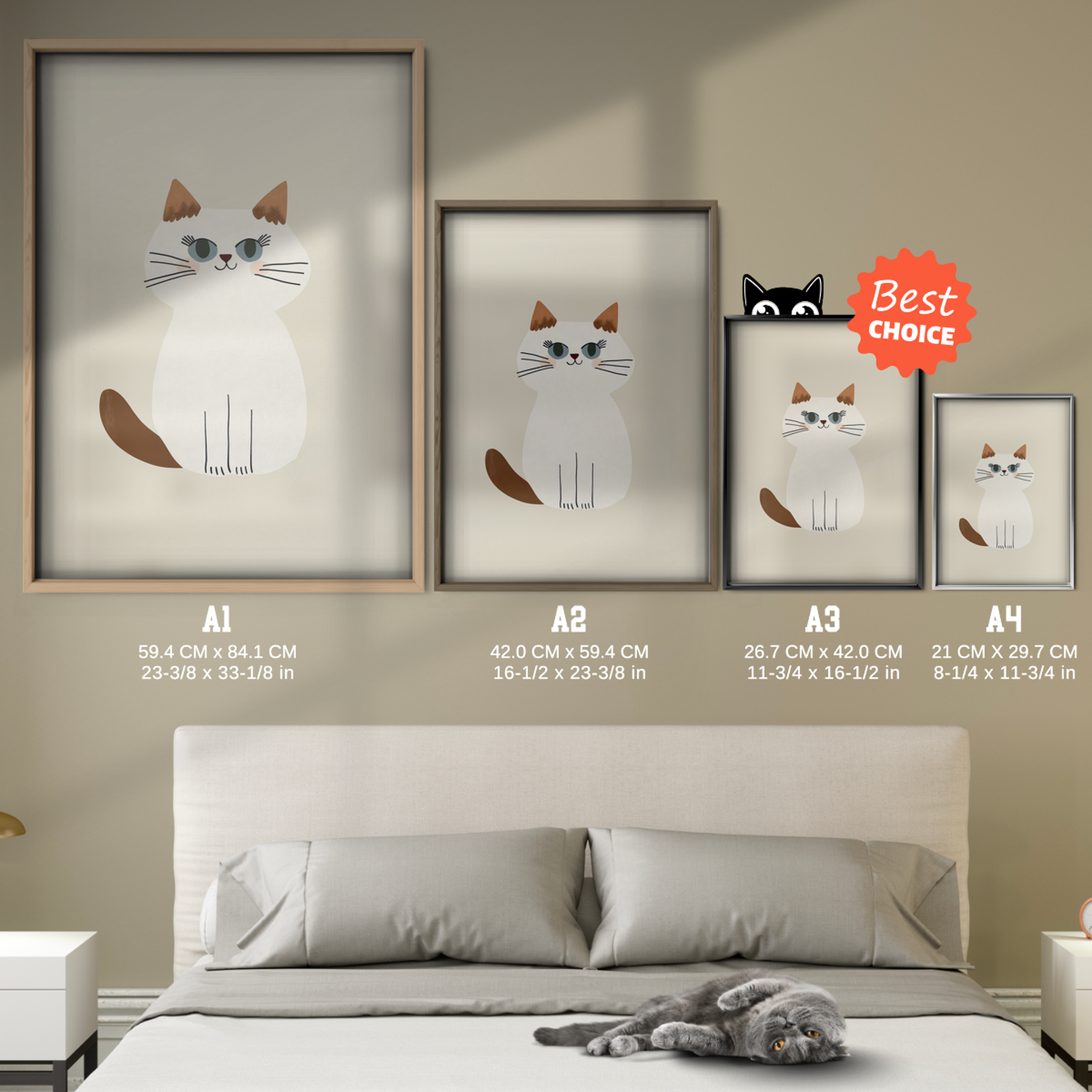 Pop Cat Spotted Coat