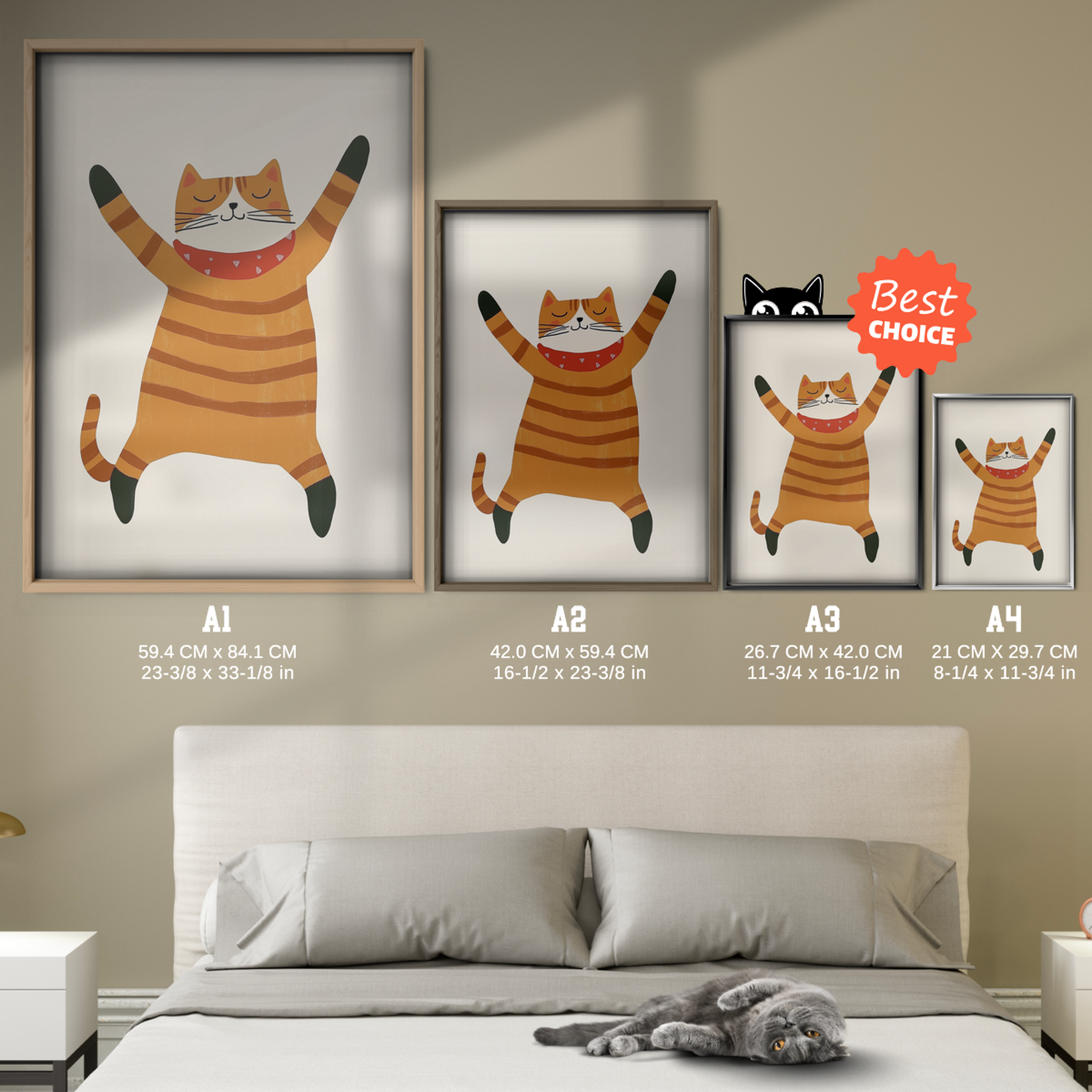 Pop Cat Stretching Joy