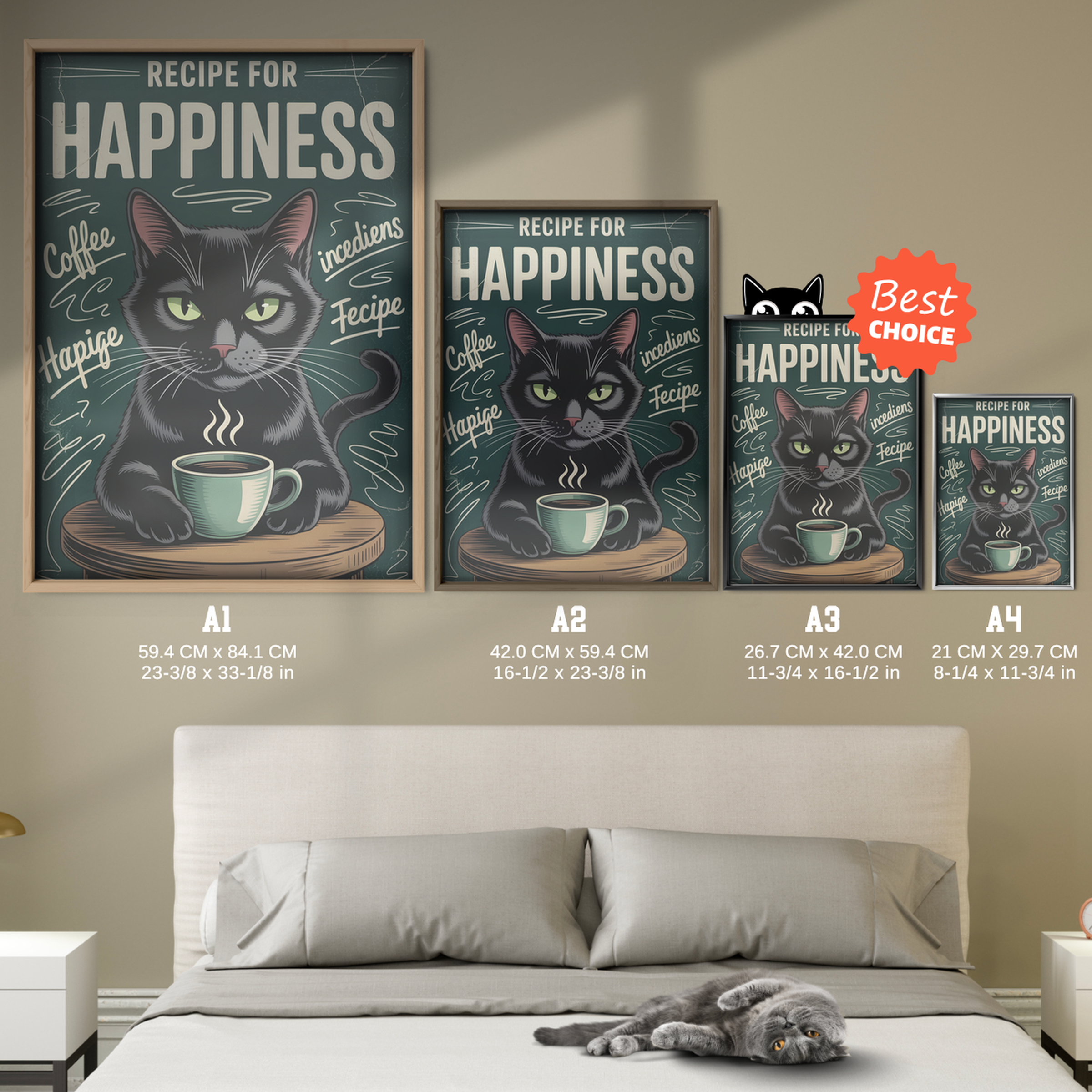 Recipe For Happiness Cat
