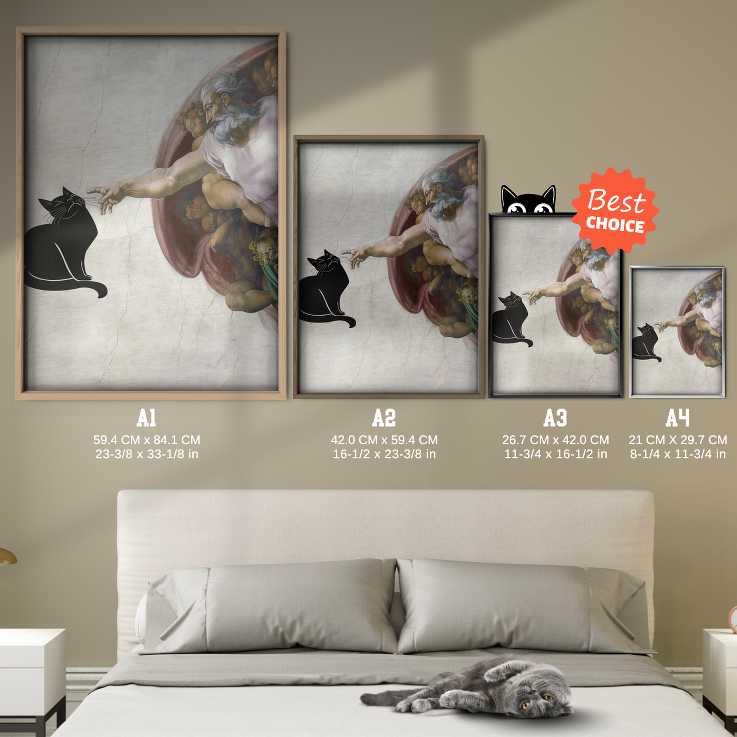 The Creation Of Cat X Michel Ange