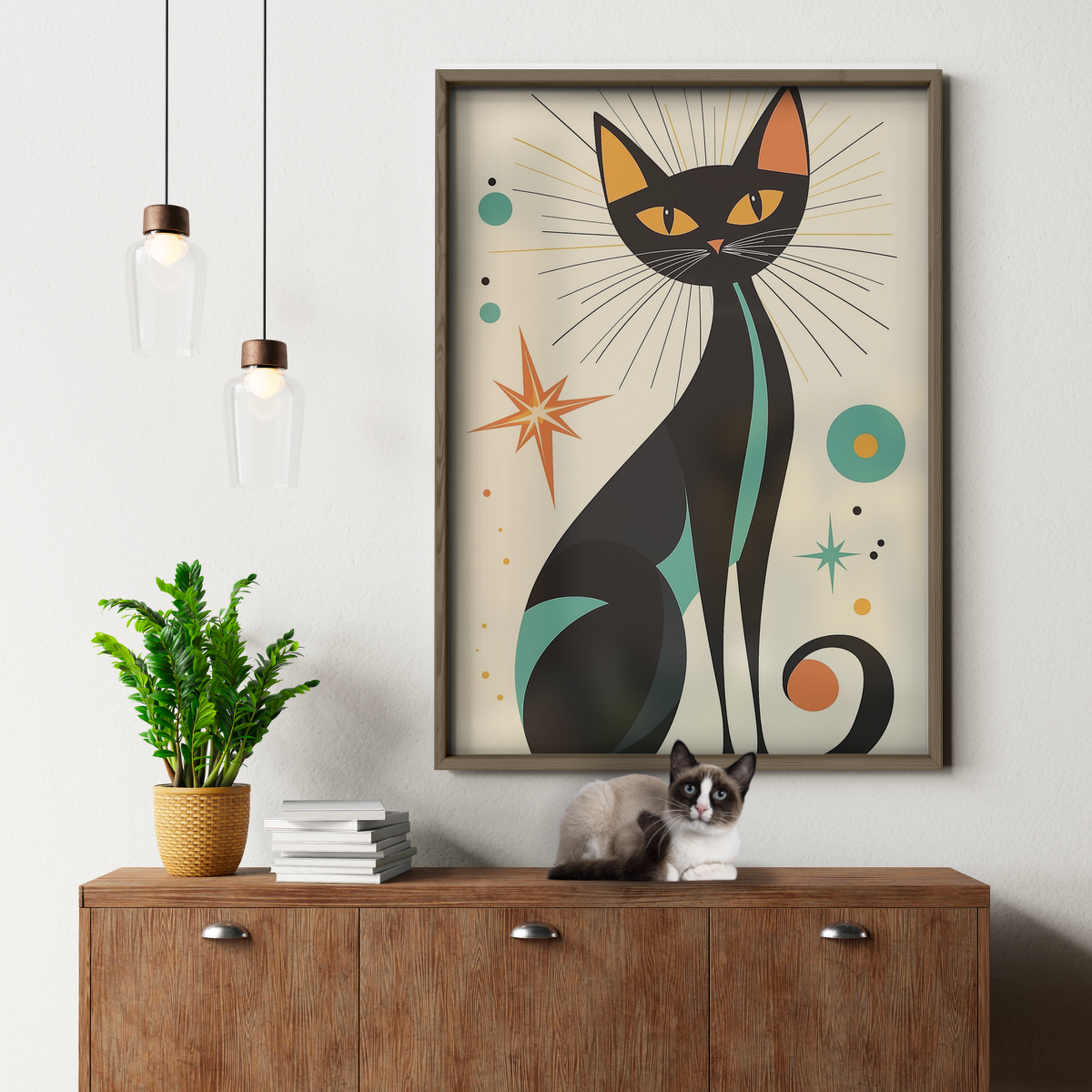 Atomic Cat Cosmic Glow