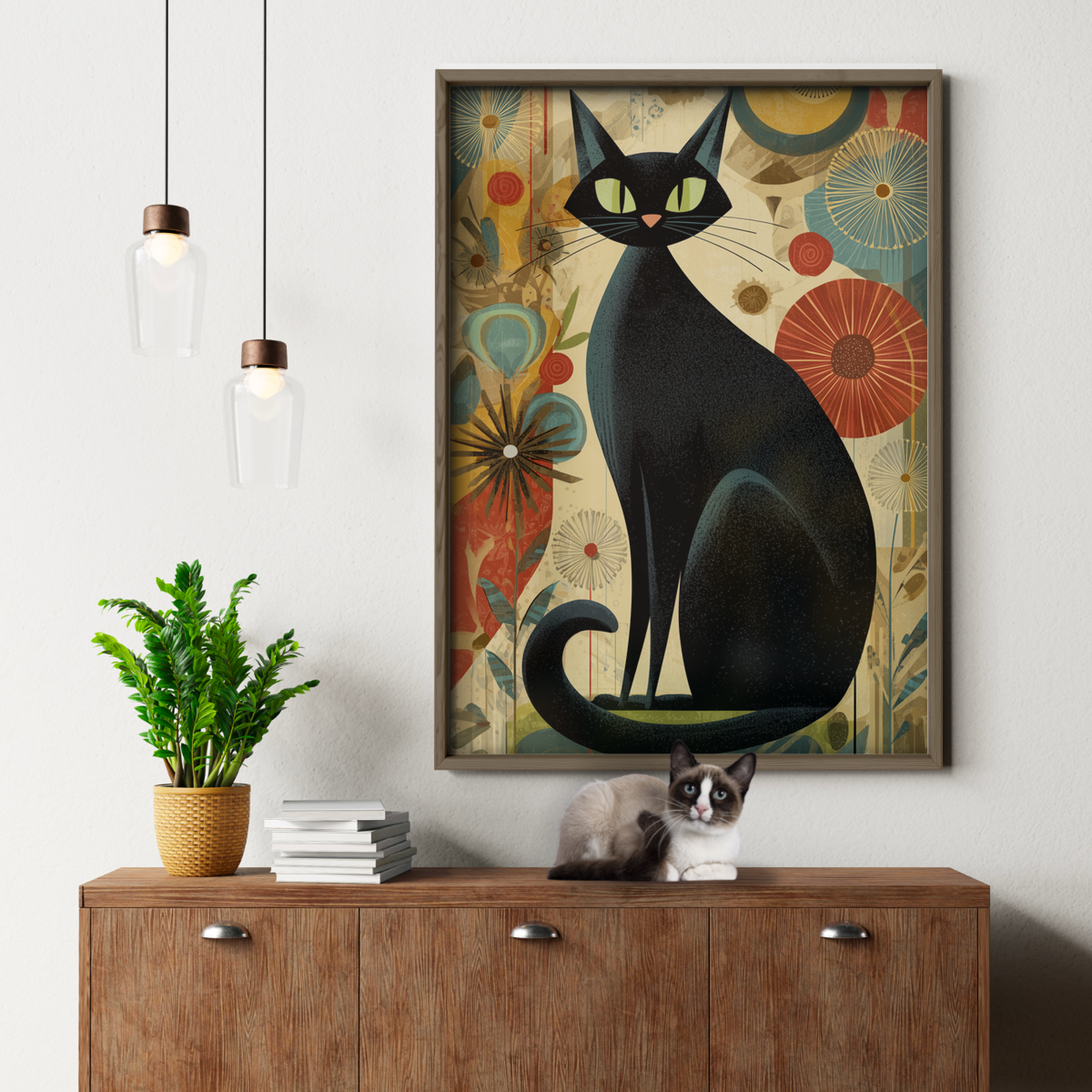 Atomic Cat Vintage Bloom