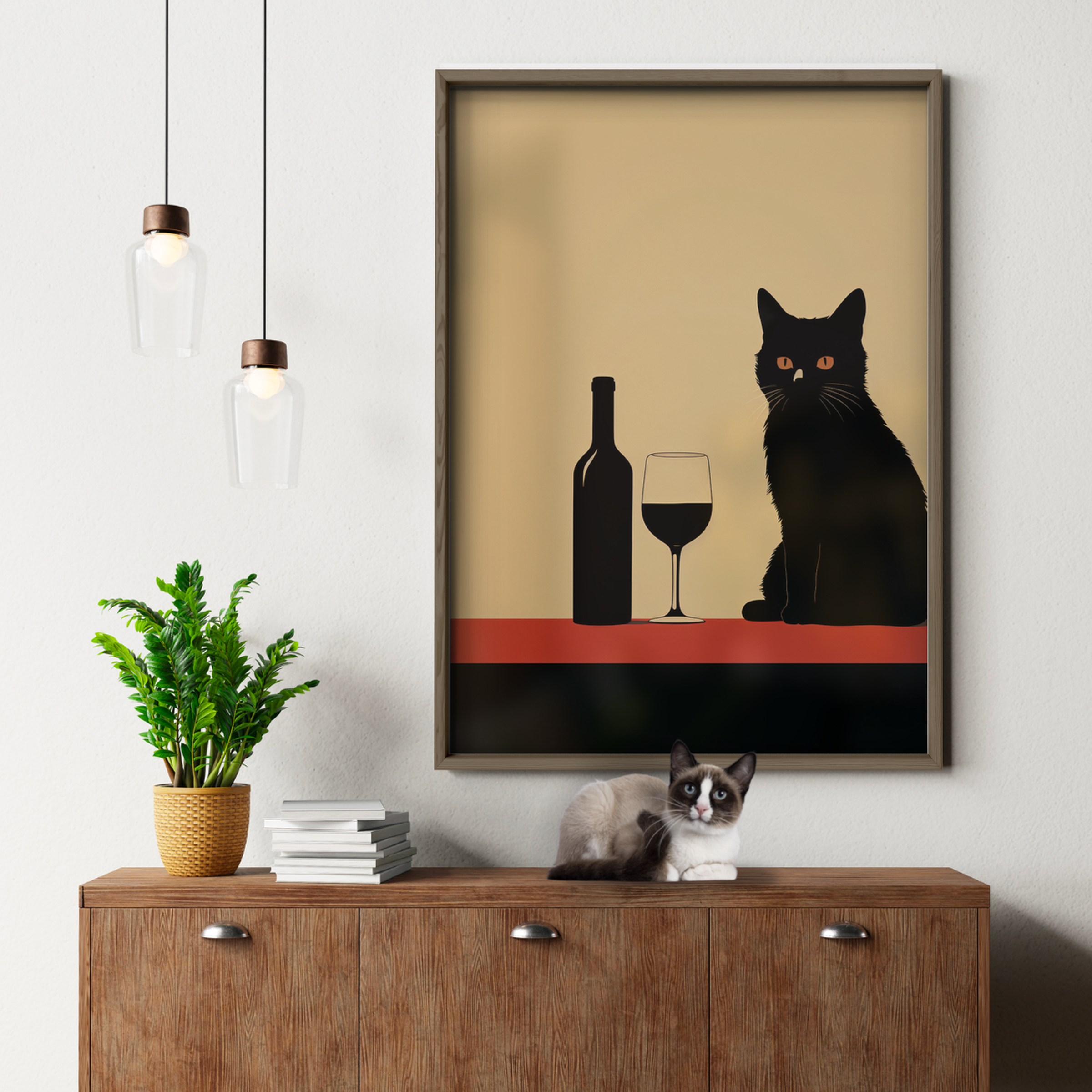 Black Cat Red Wine