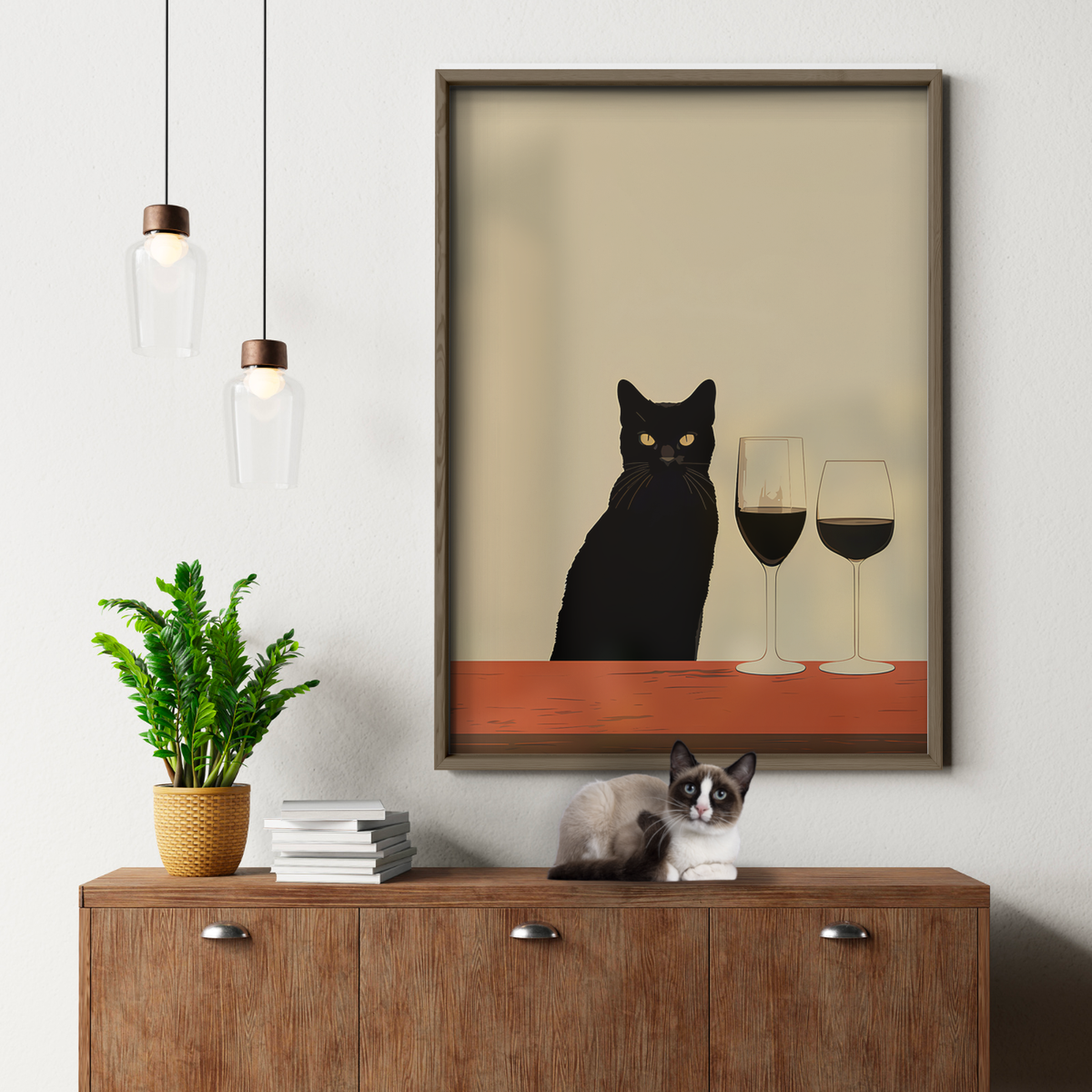 Black Cat Wine Party