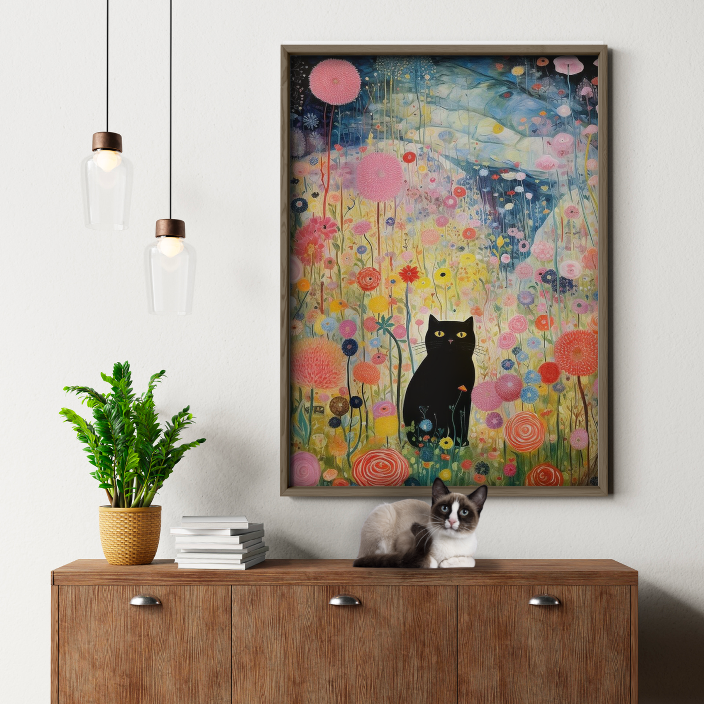 Black Cat X Redon The Garden Of Dreams