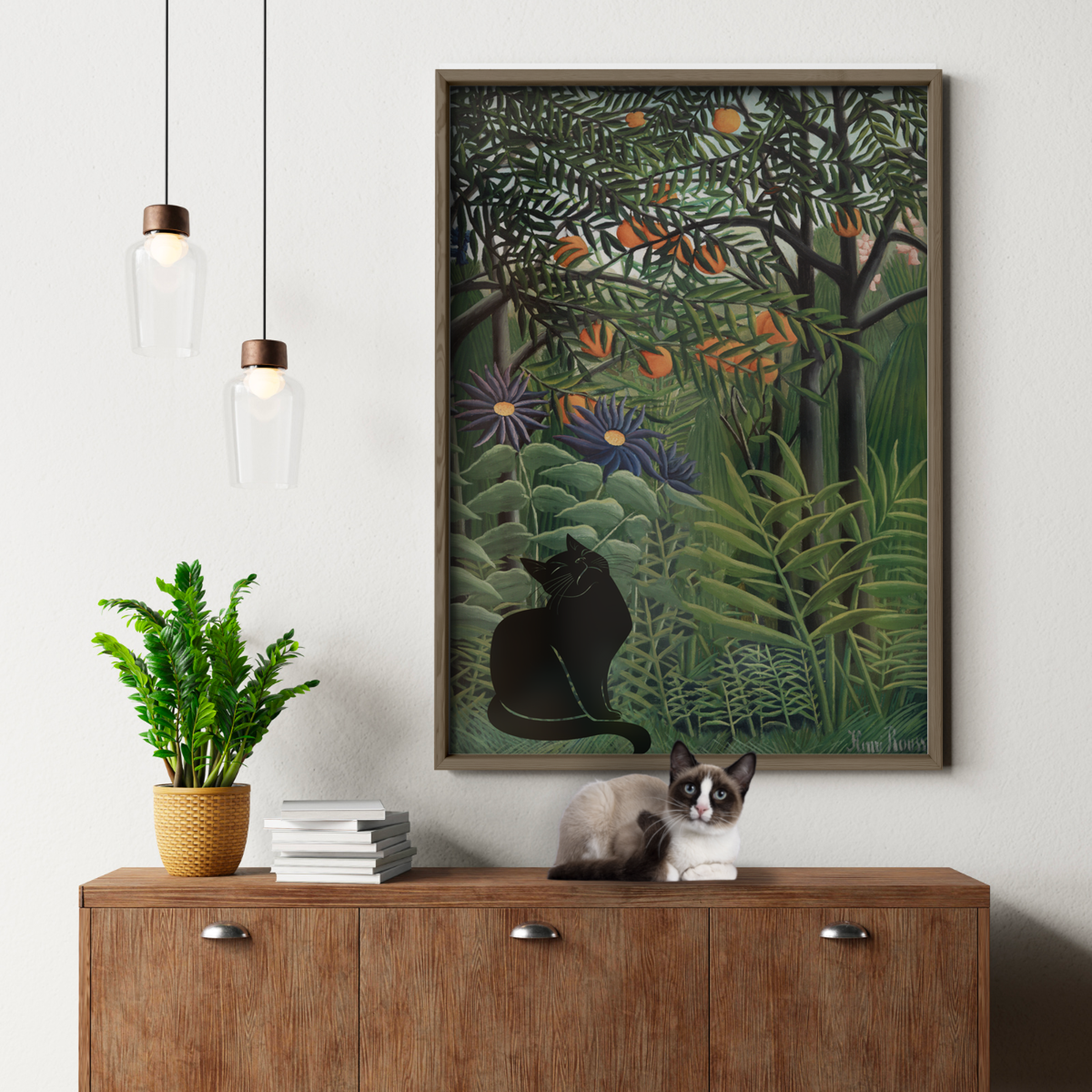Black Cat X Rousseau Exotic Garden